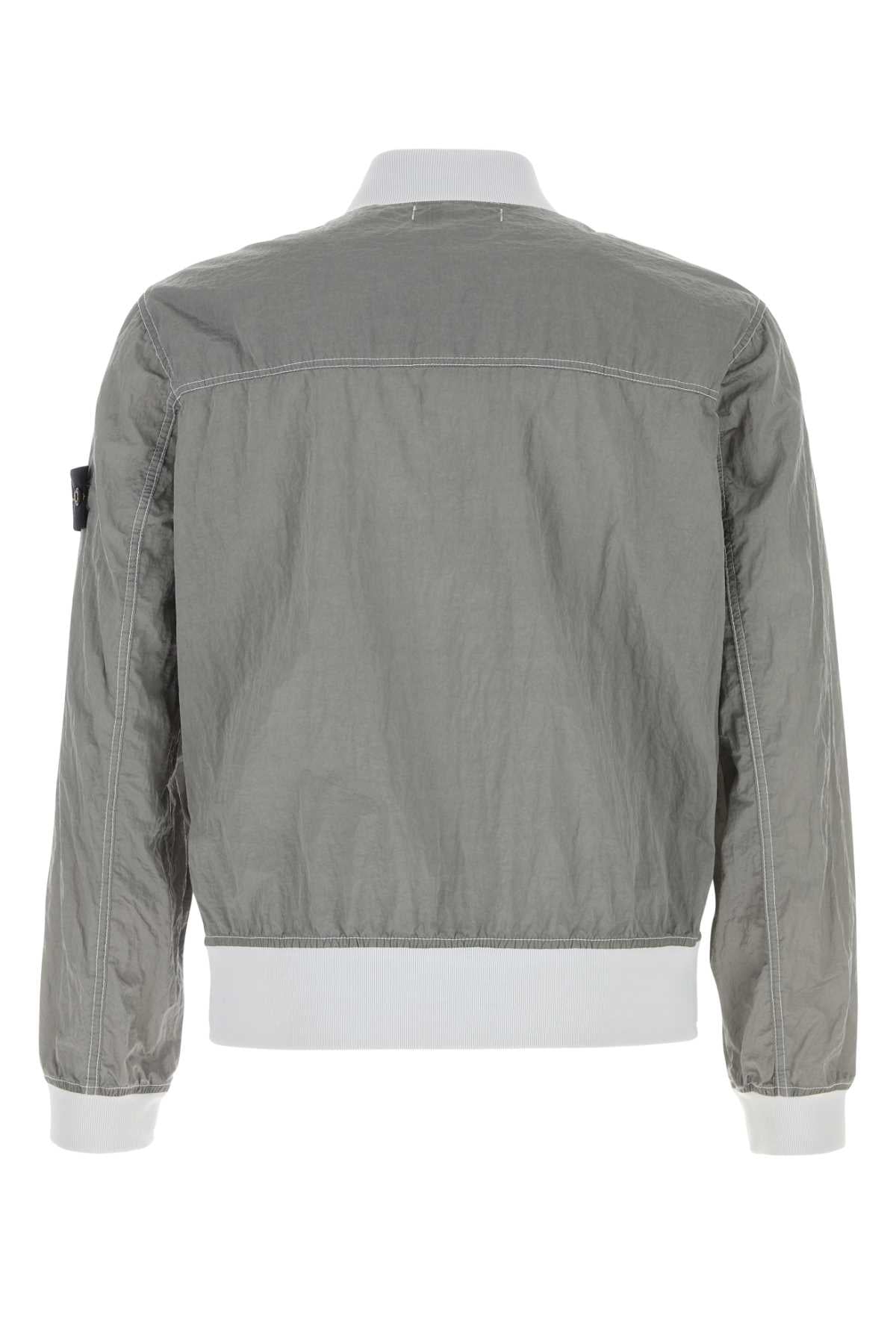 STONE ISLAND Men's Nylon Bomber Jacket