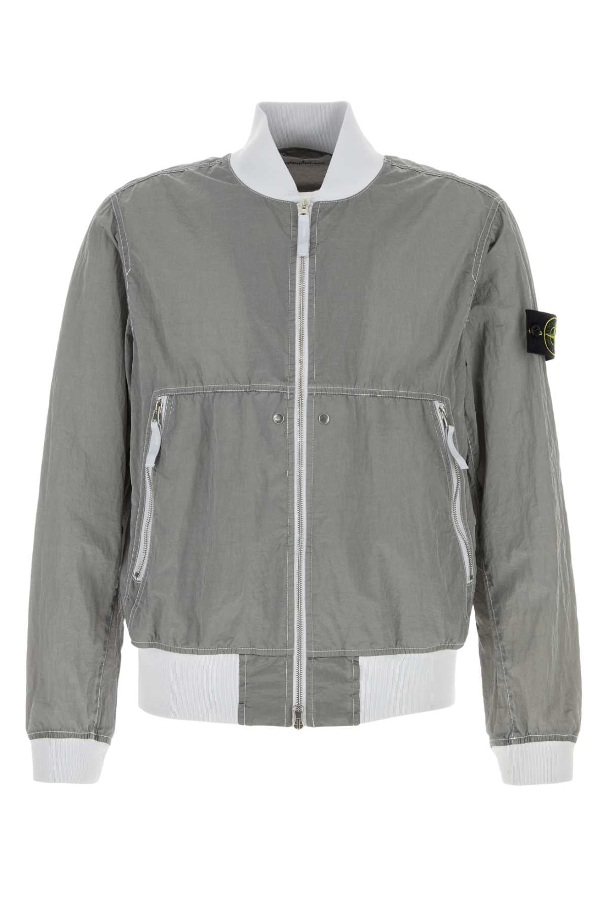 STONE ISLAND Men's Nylon Bomber Jacket