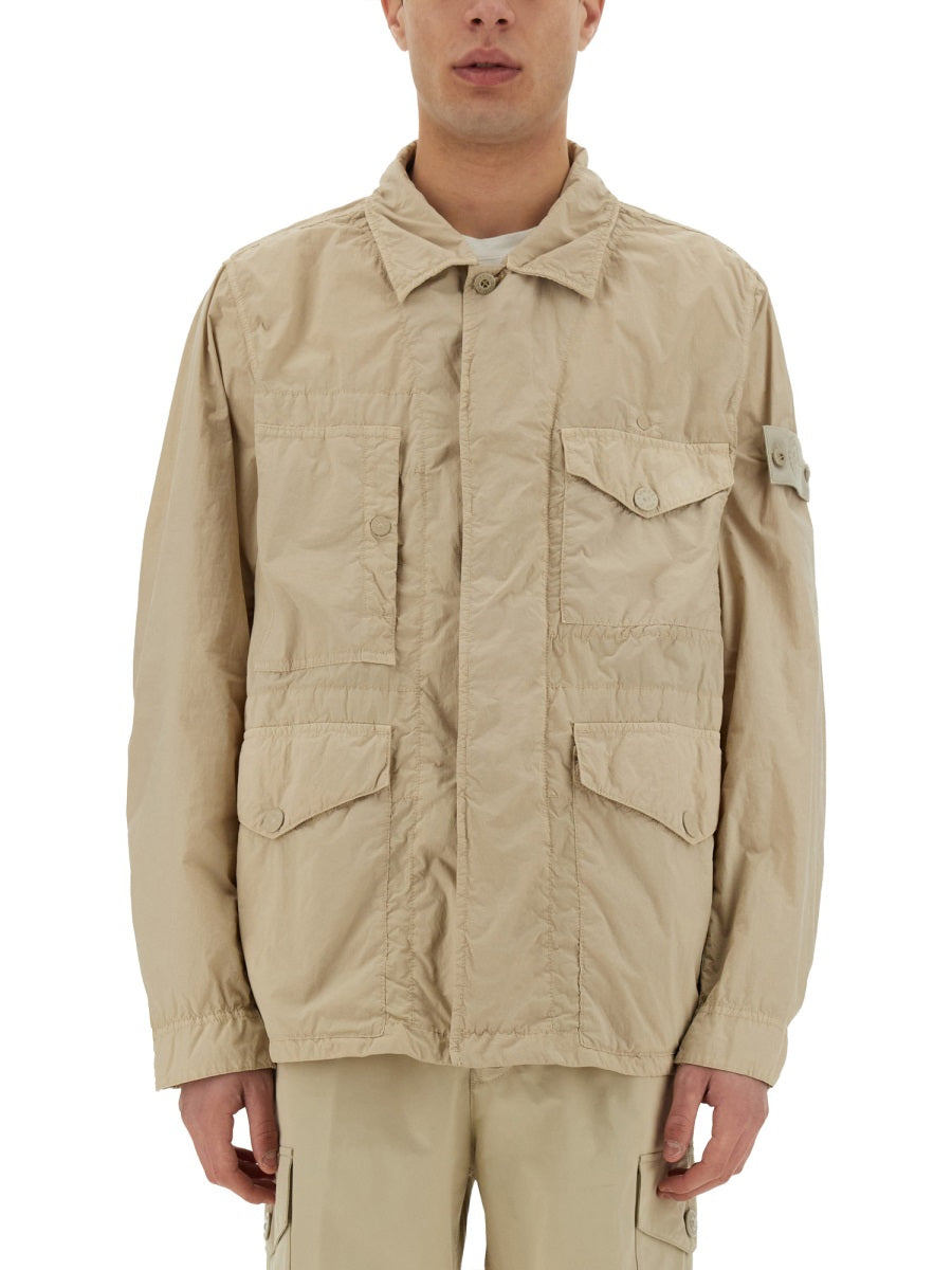 STONE ISLAND Dripproof Field Jacket - Regular Fit - Large
