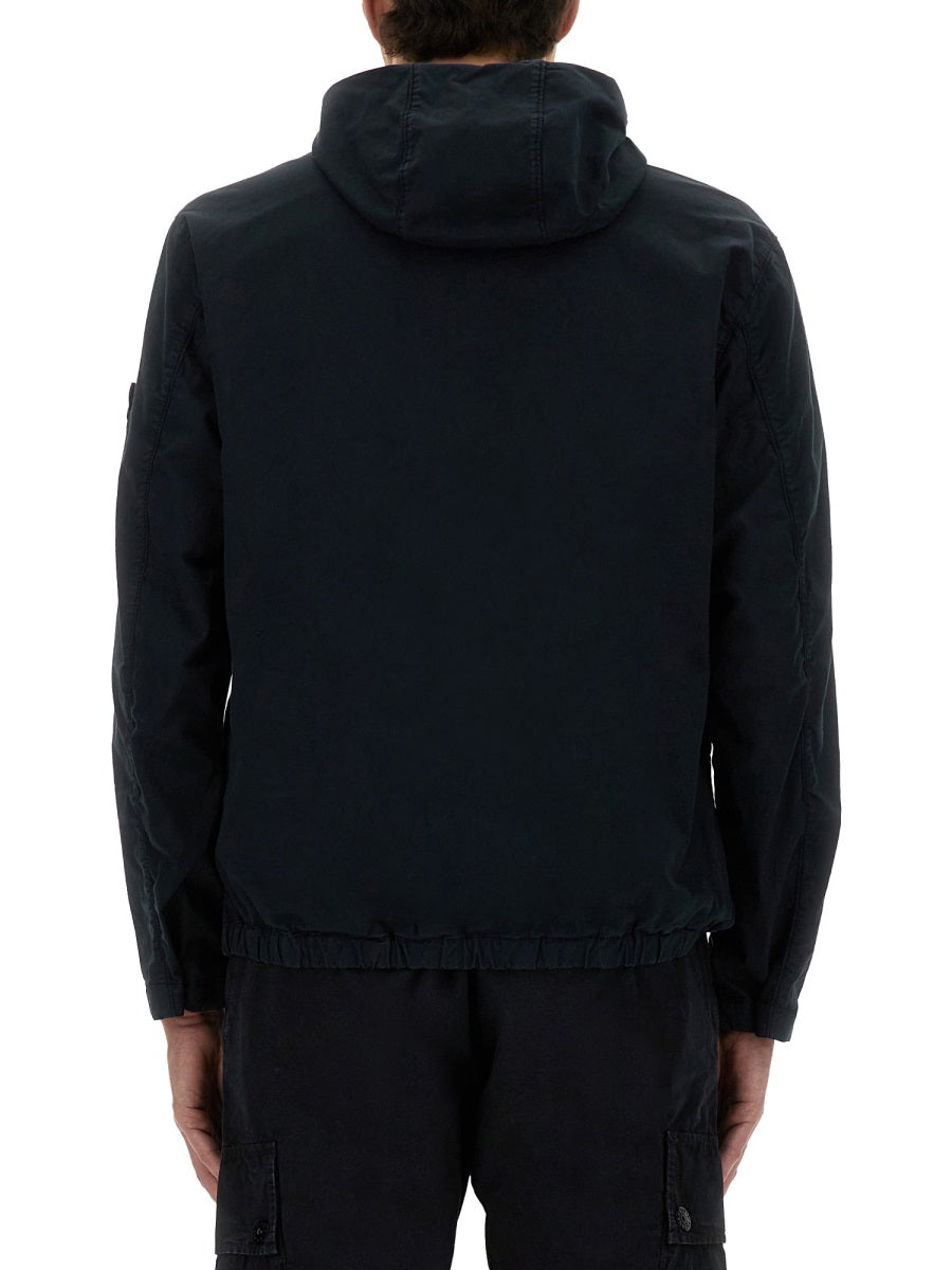 STONE ISLAND Cotton Blend Trench Coat for Men