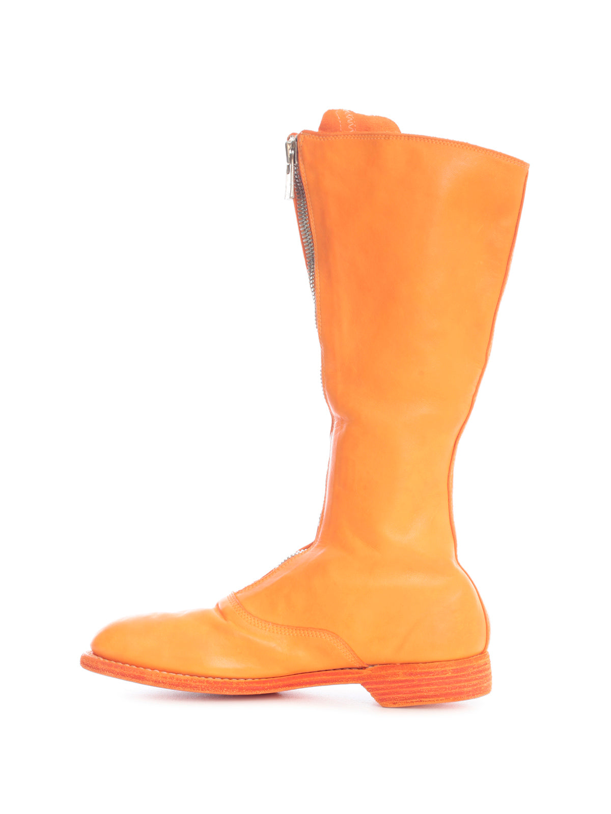 GUIDI Front Zip Army Boots - 100% Horse Leather