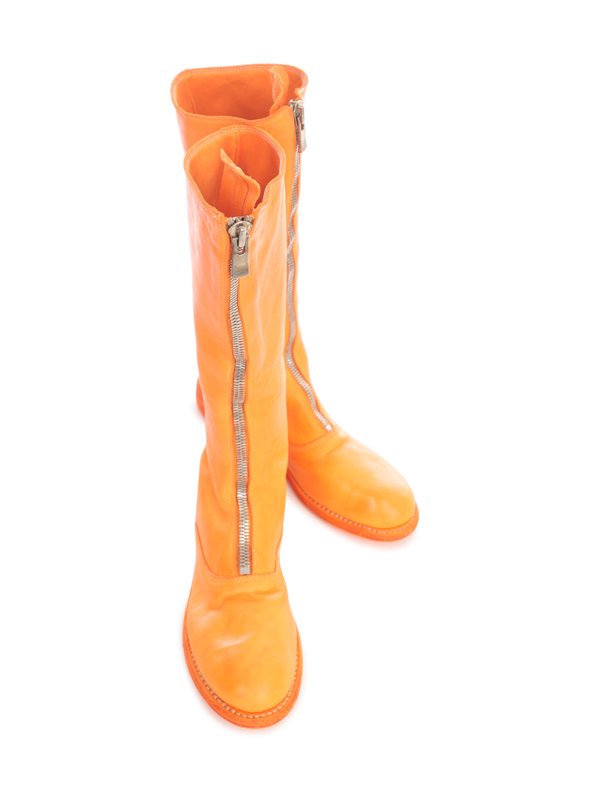 GUIDI Front Zip Army Boots - 100% Horse Leather