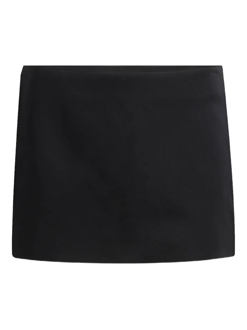 KHAITE Stylish Wool and Silk Mini Skirt