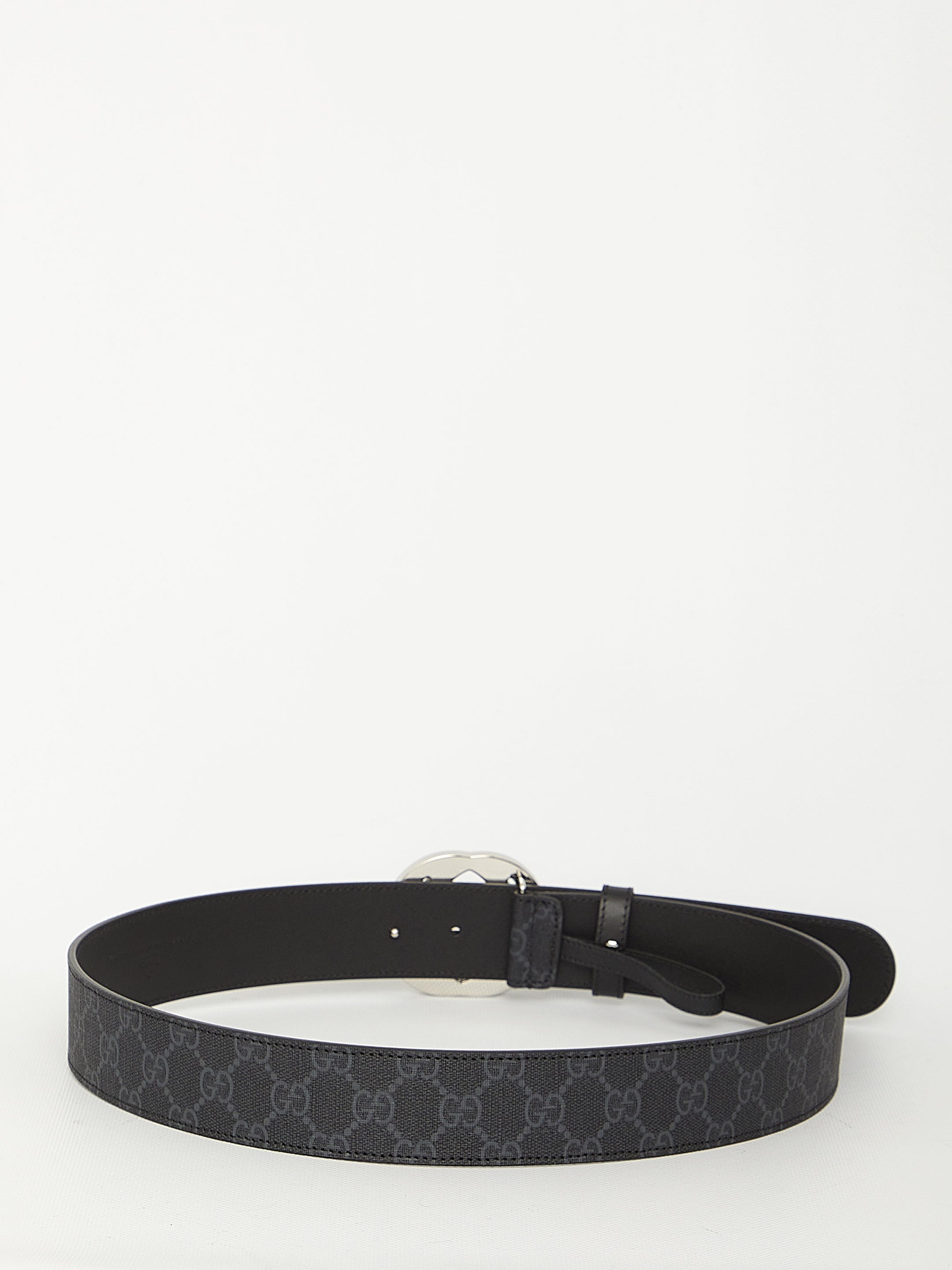 GUCCI Cross Buckle Belt with GG Details