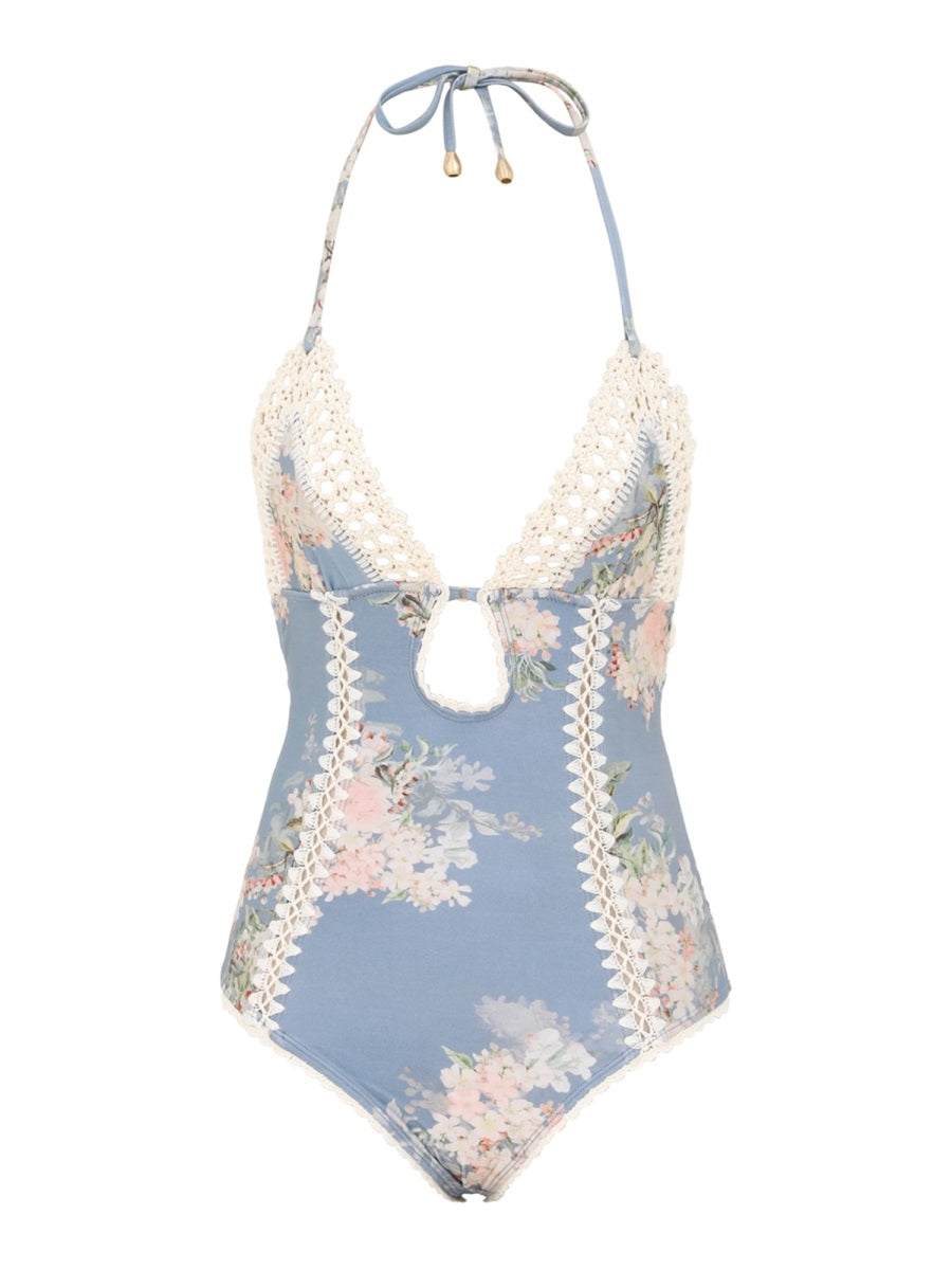 ZIMMERMANN Cascadian One-Piece Swimsuit - Size 1