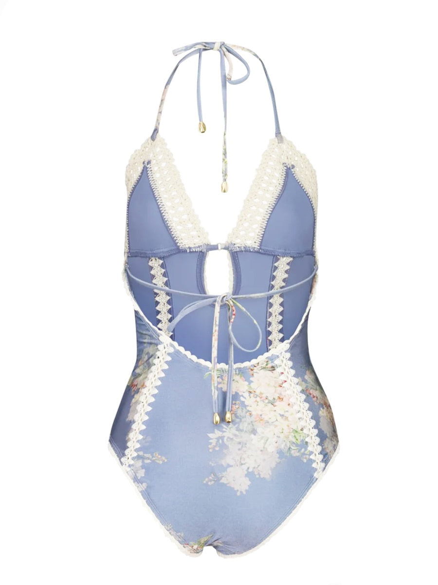 ZIMMERMANN Cascadian One-Piece Swimsuit - Size 1