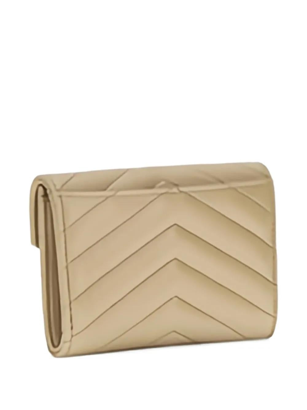 SAINT LAURENT Mini Lambskin Wallet