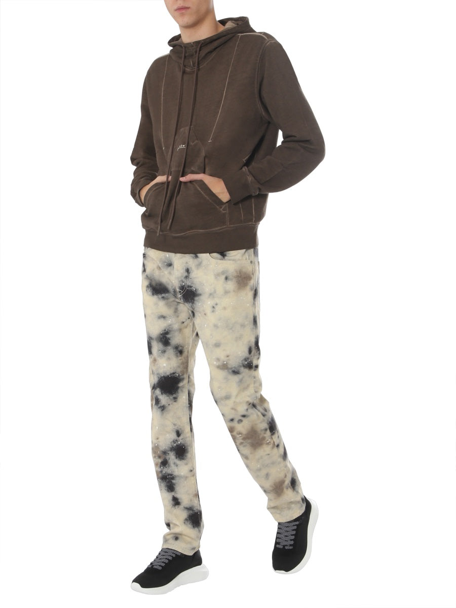 DIESEL RED TAG Funnel Neck Hoodie for Men - SS20 Collection