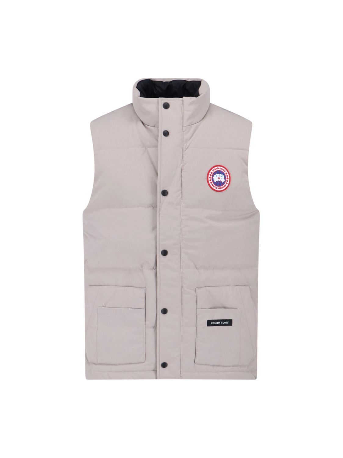 CANADA GOOSE Men's Regular Fit Padded Vest with High Collar and Triple Patch Pockets