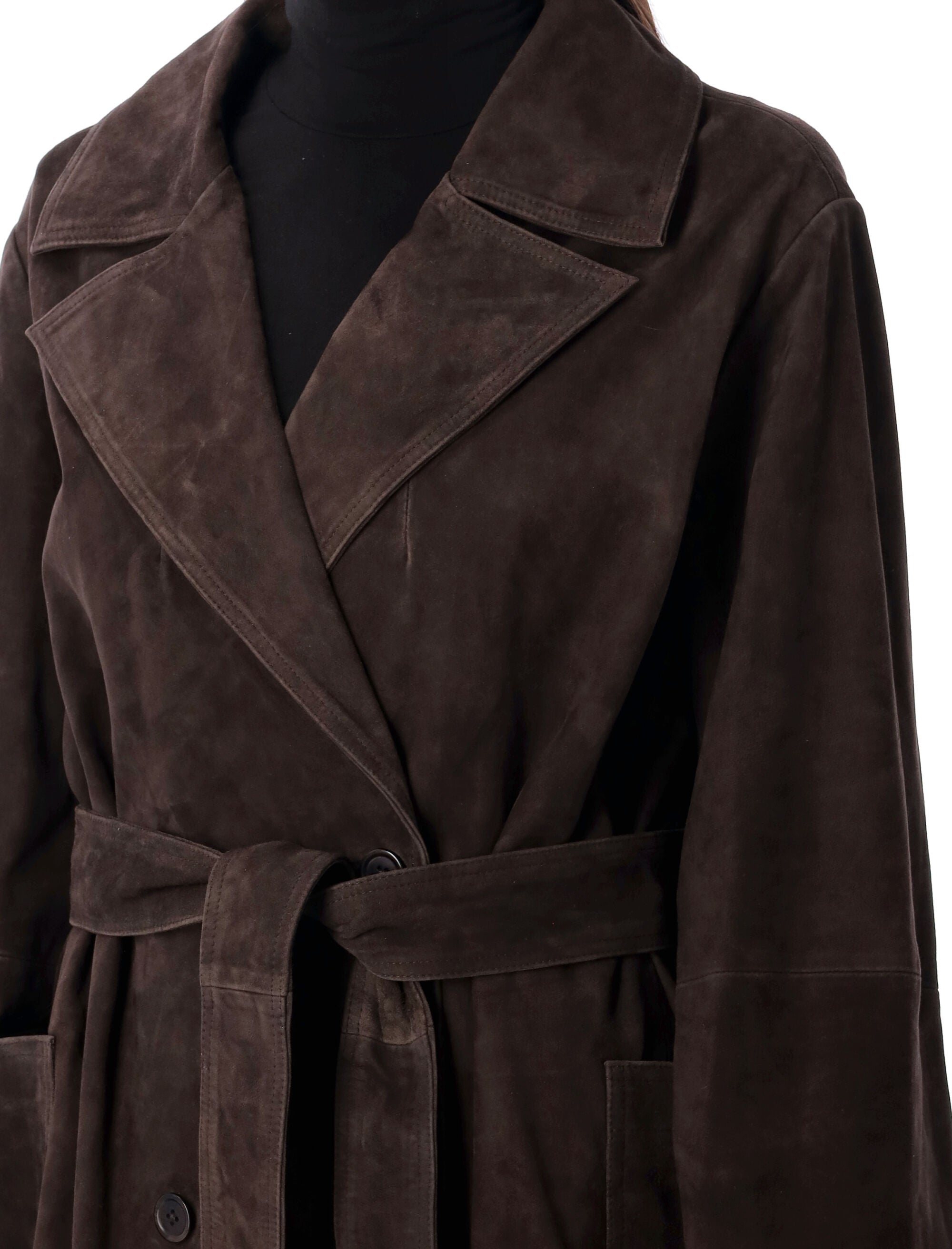 RÓHE Belted Wrap Jacket - Size 36