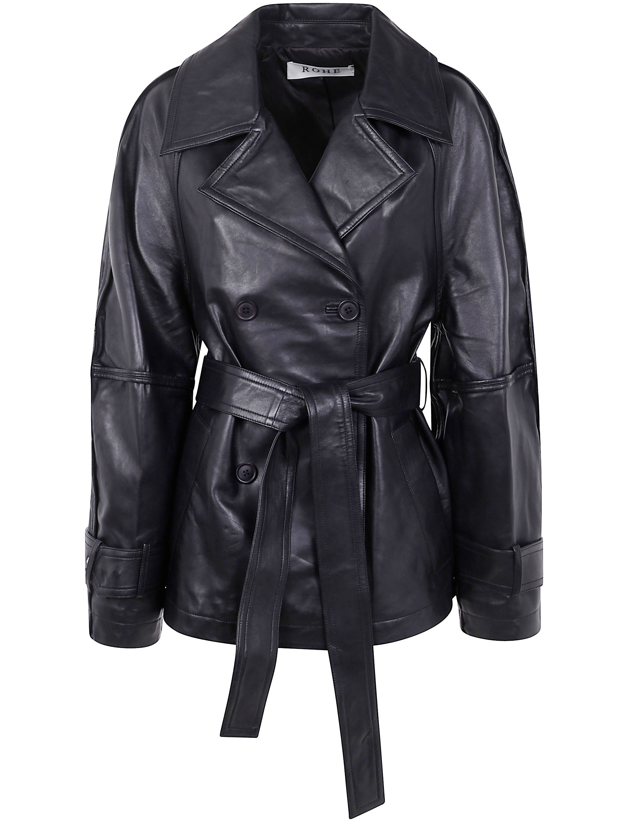 RÓHE Sculptural Leather Jacket