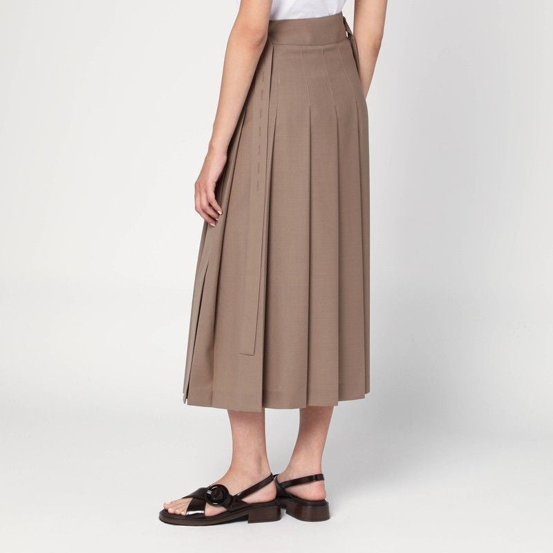 RÓHE Pleated Midi Skirt - Women’s Fashion Essentials