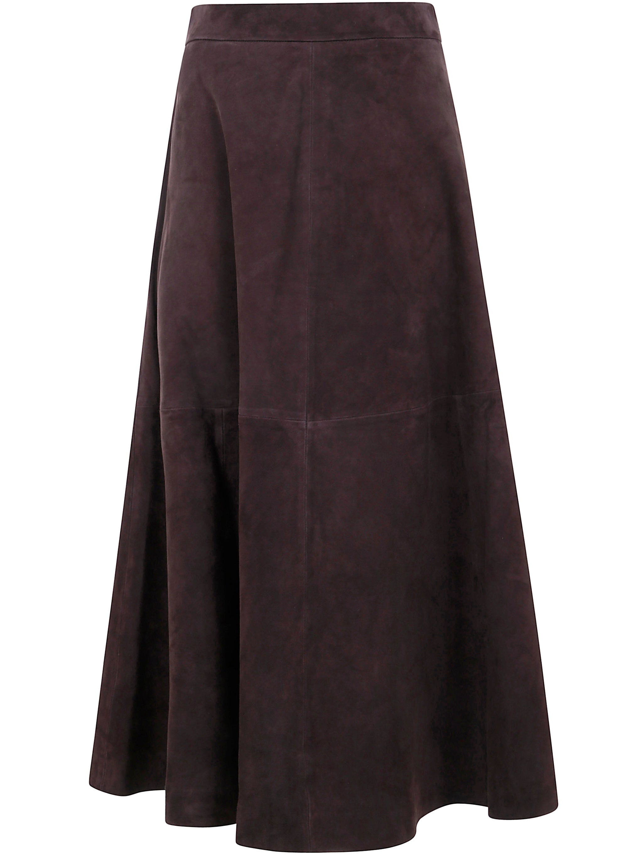 RÓHE A-Line Suede Skirt - FW25 Collection