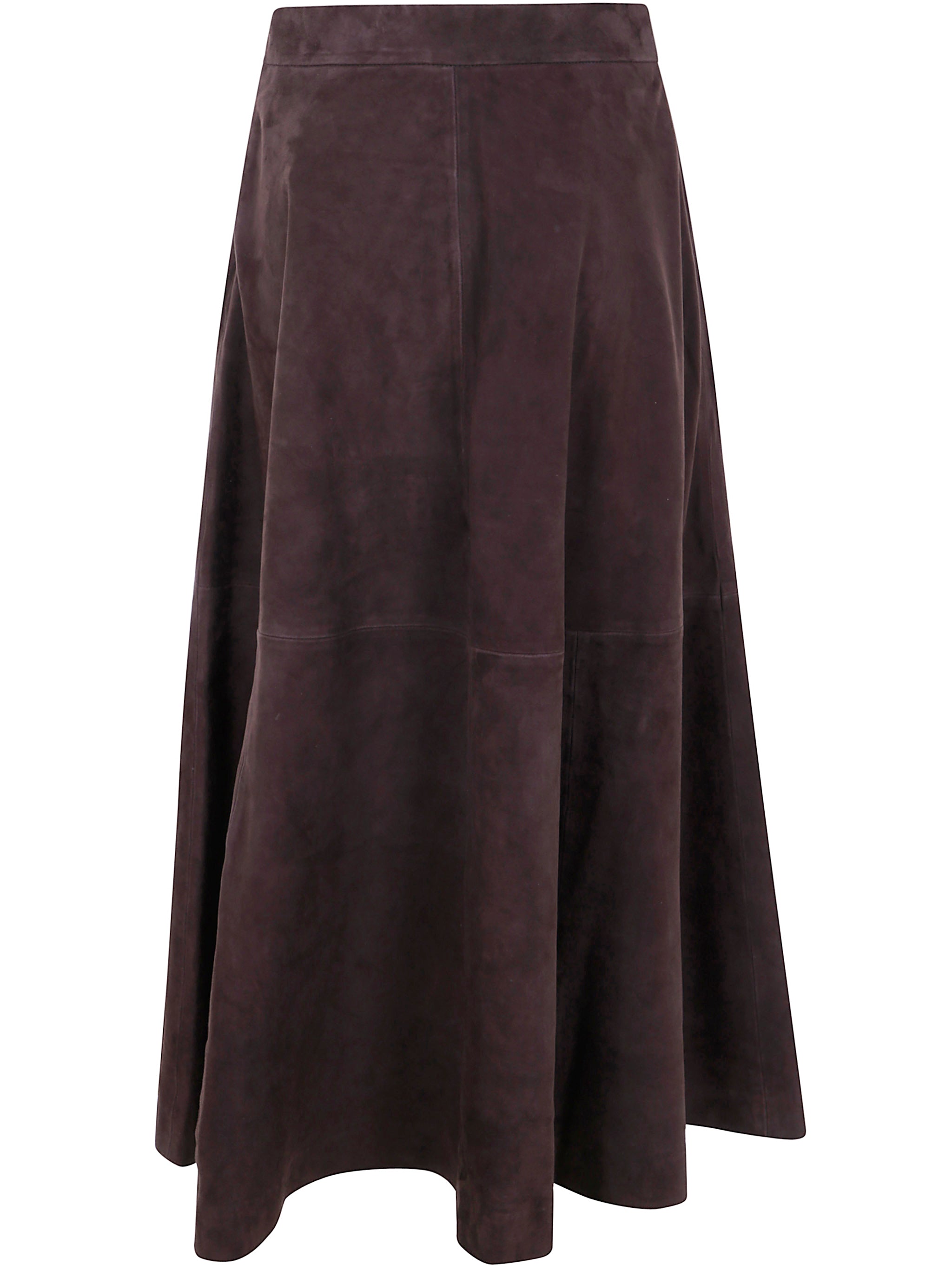 RÓHE A-Line Suede Skirt - FW25 Collection