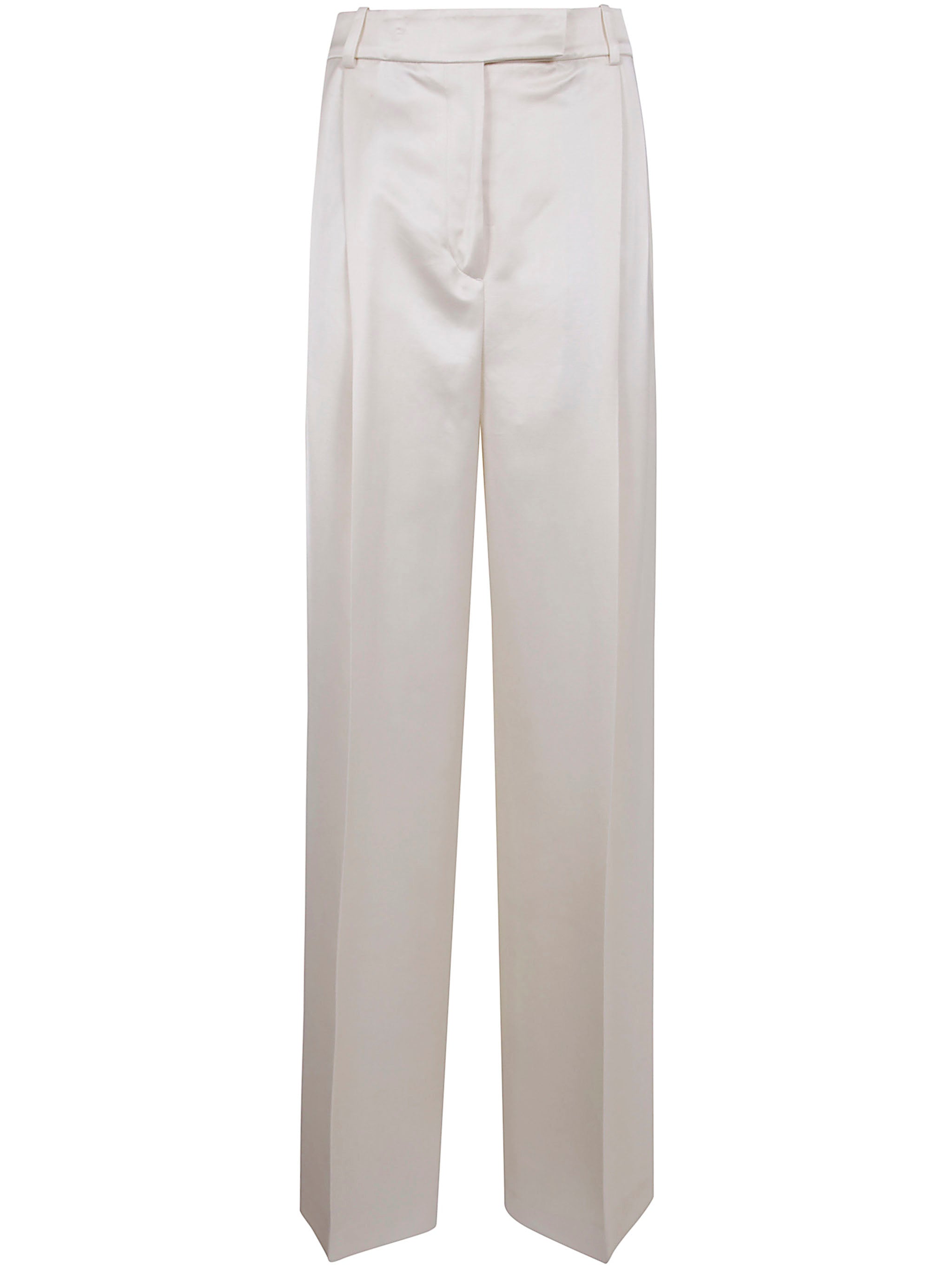 RÓHE High-Waist Satin Trousers for Women