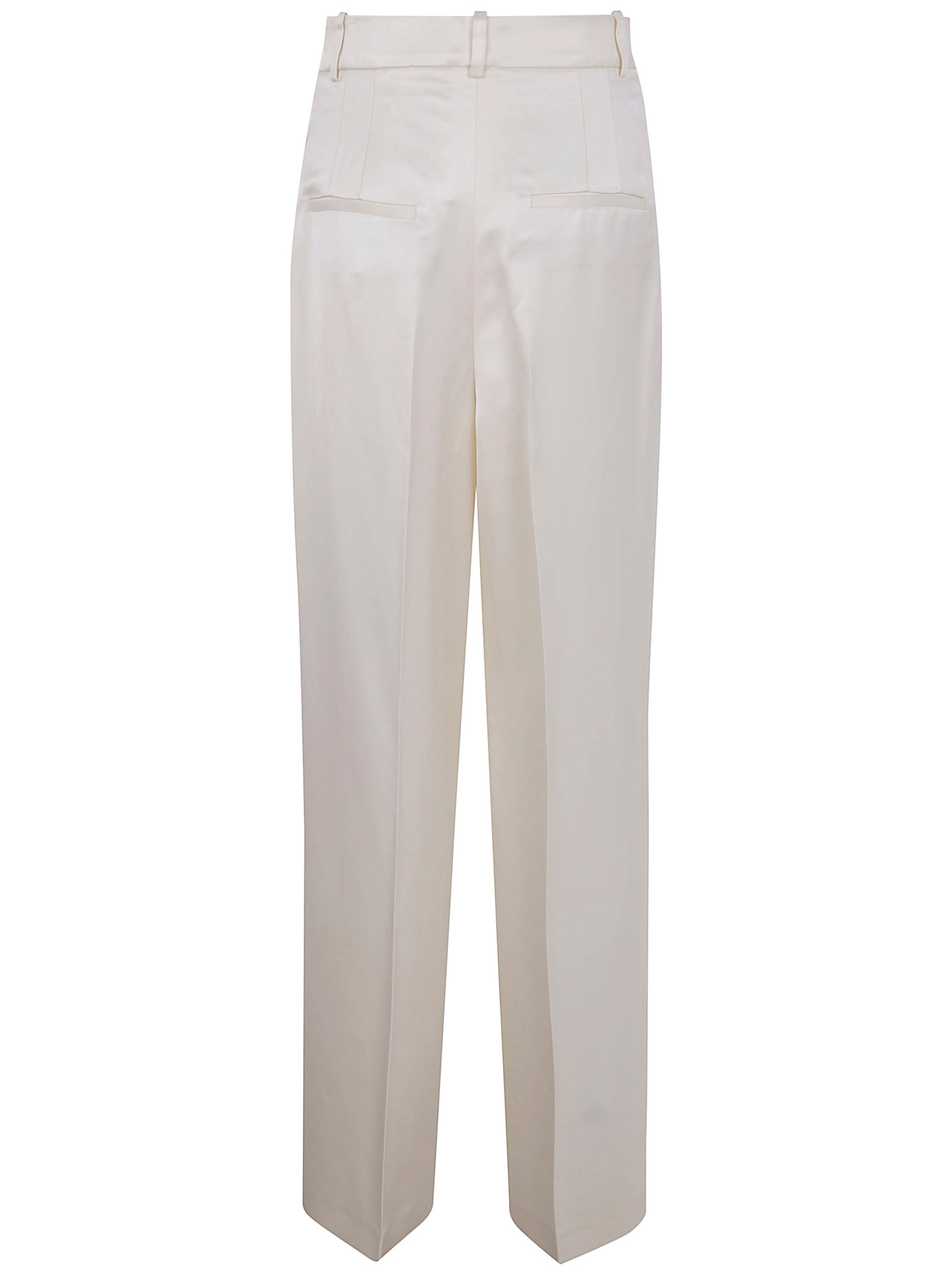 RÓHE High-Waist Satin Trousers for Women