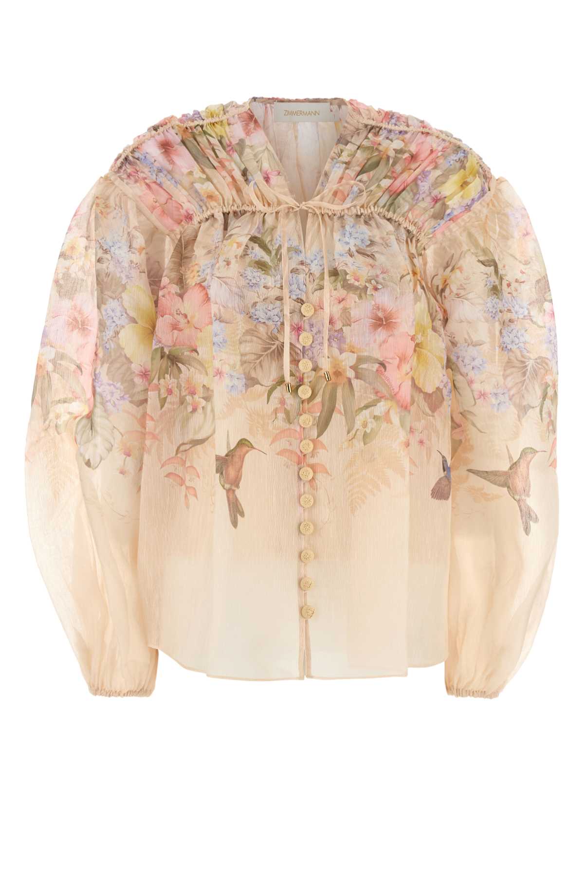 ZIMMERMANN Drawn Illuminate Blouse - Size 0