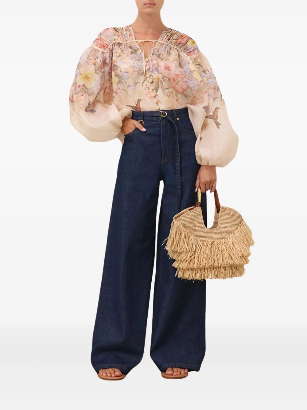 ZIMMERMANN Illuminate Drawn Blouse for Women