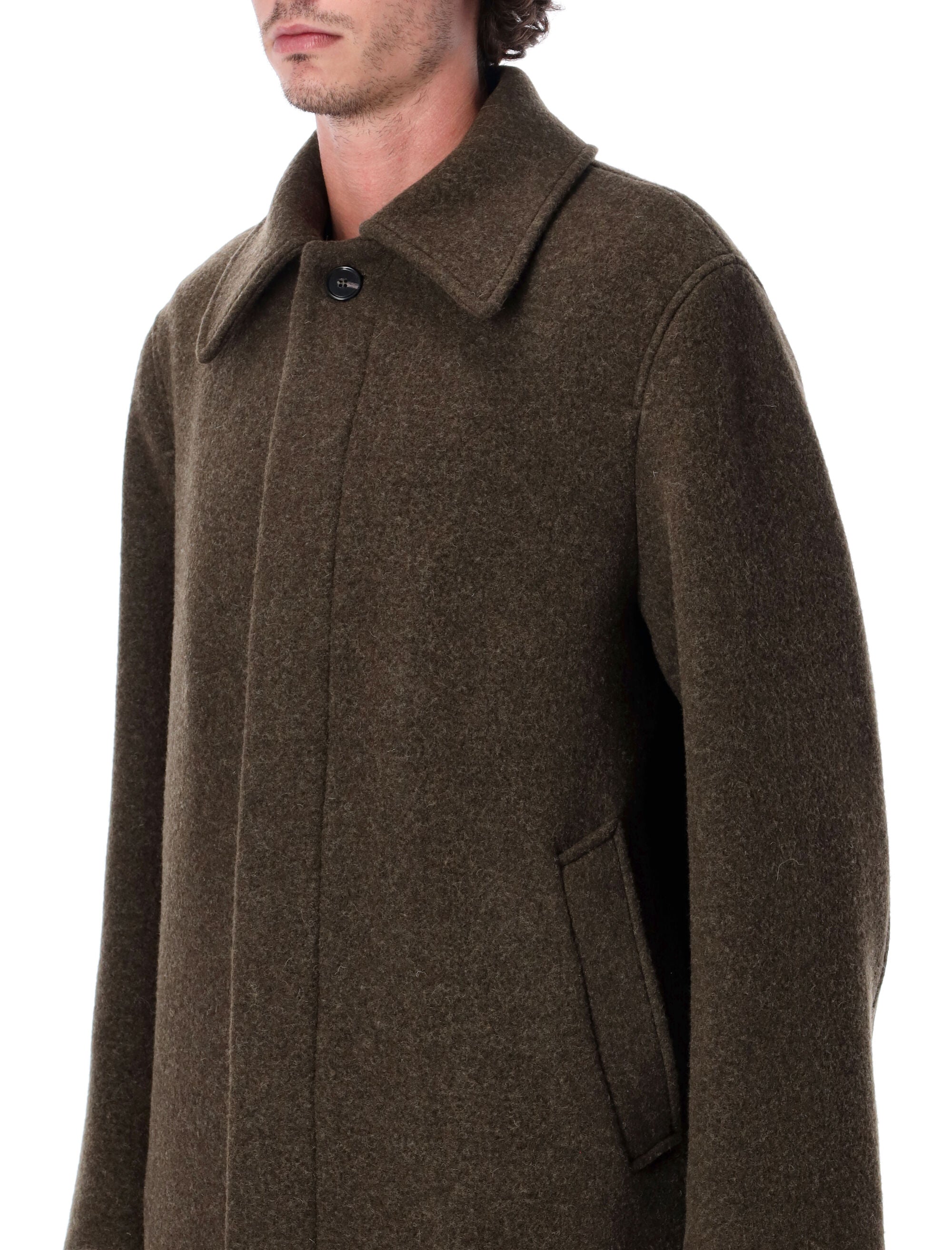 SUNFLOWER Timeless Italian Wool Long Jacket Size 50