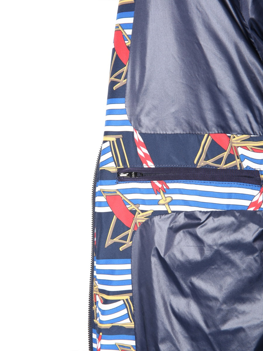 DOLCE & GABBANA Men's Mini Nylon Bomber Jacket