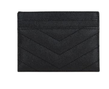 SAINT LAURENT Monogram Mini Credit Card Holder