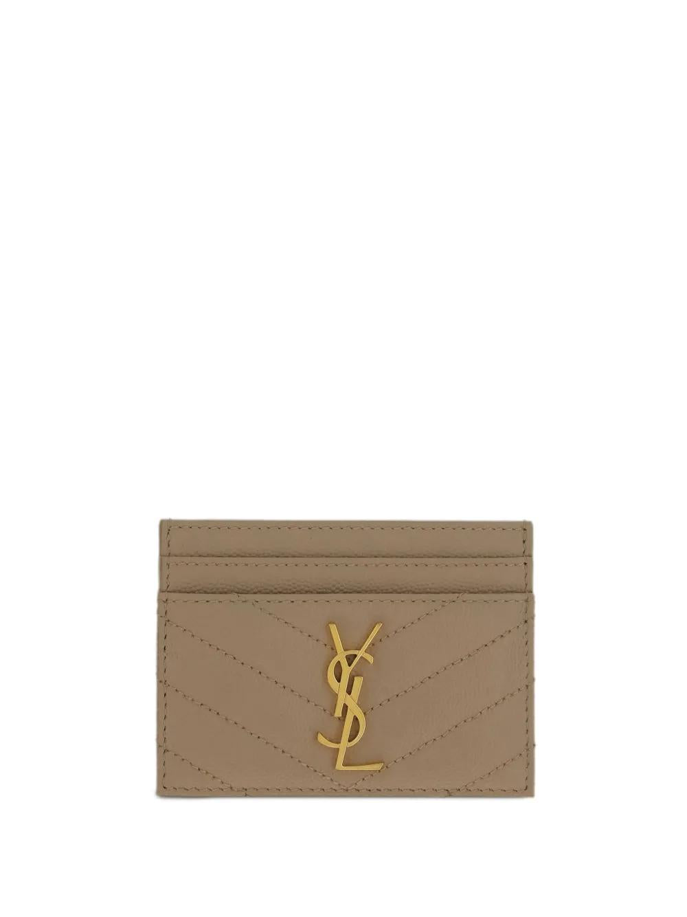 SAINT LAURENT Mini Monogram Card Holder