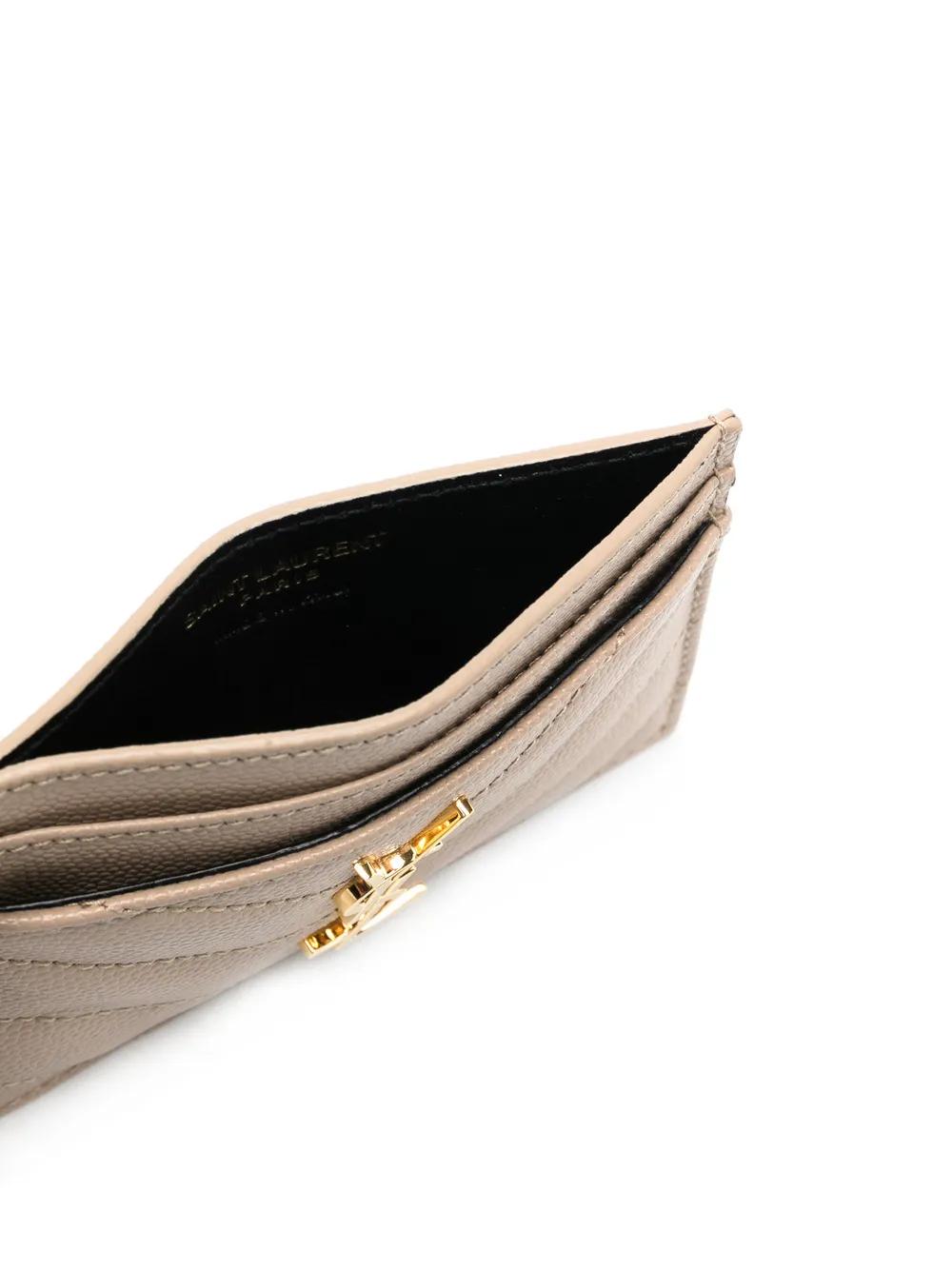 SAINT LAURENT Mini Monogram Card Holder