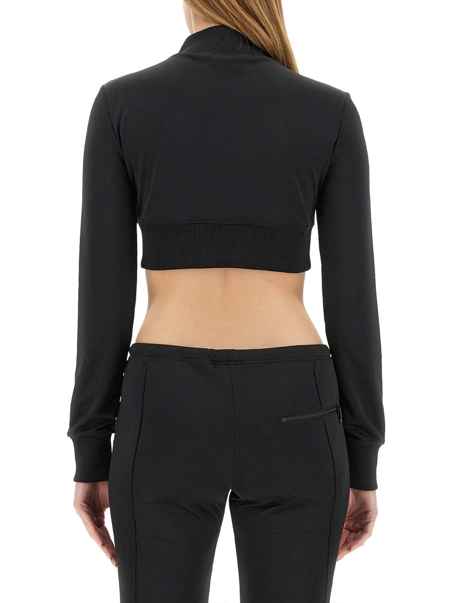 COURREGÈS Cropped Logo Jacket for Women