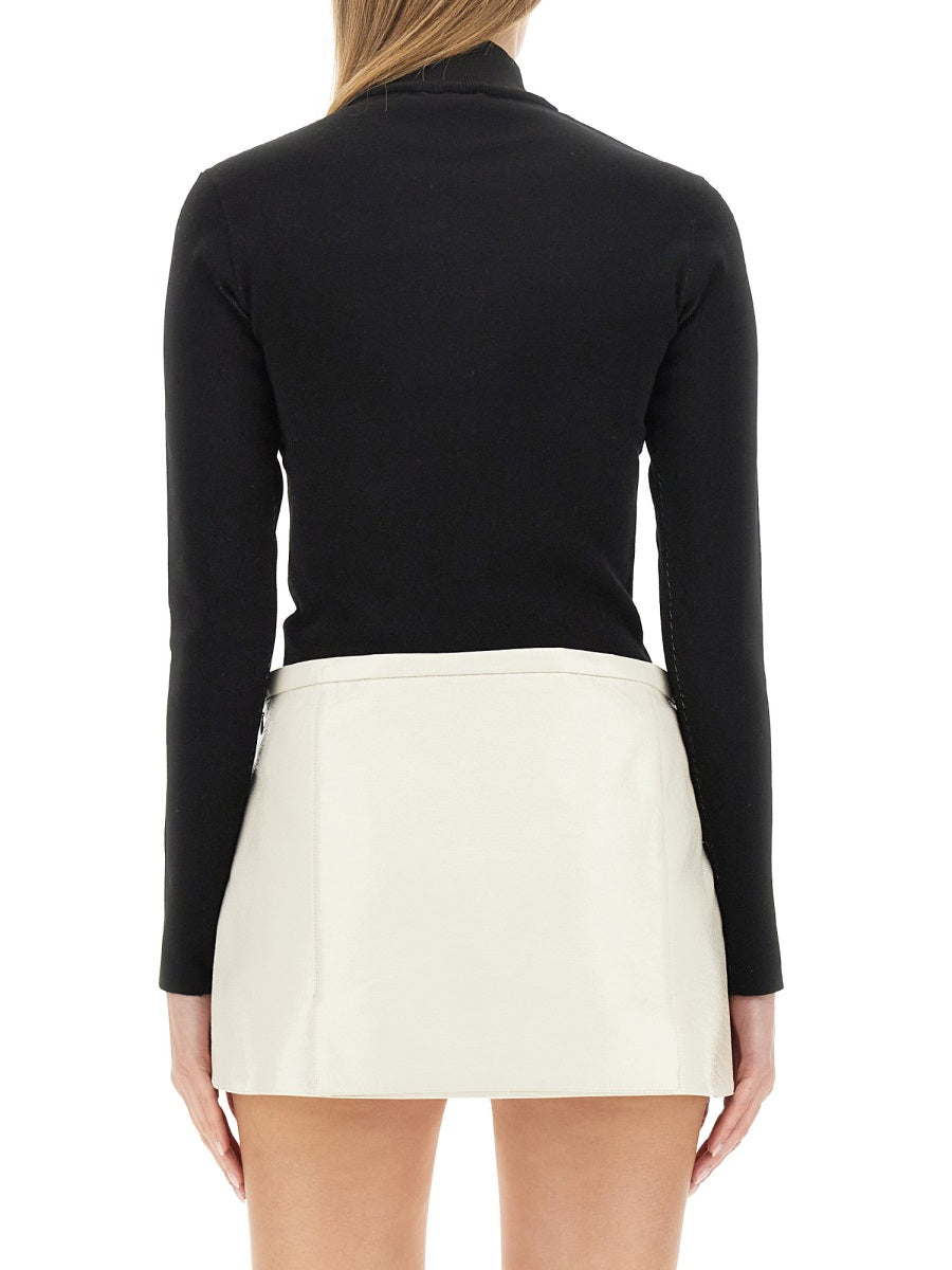 COURREGÈS Logo Slim Fit T-Shirt - Size S