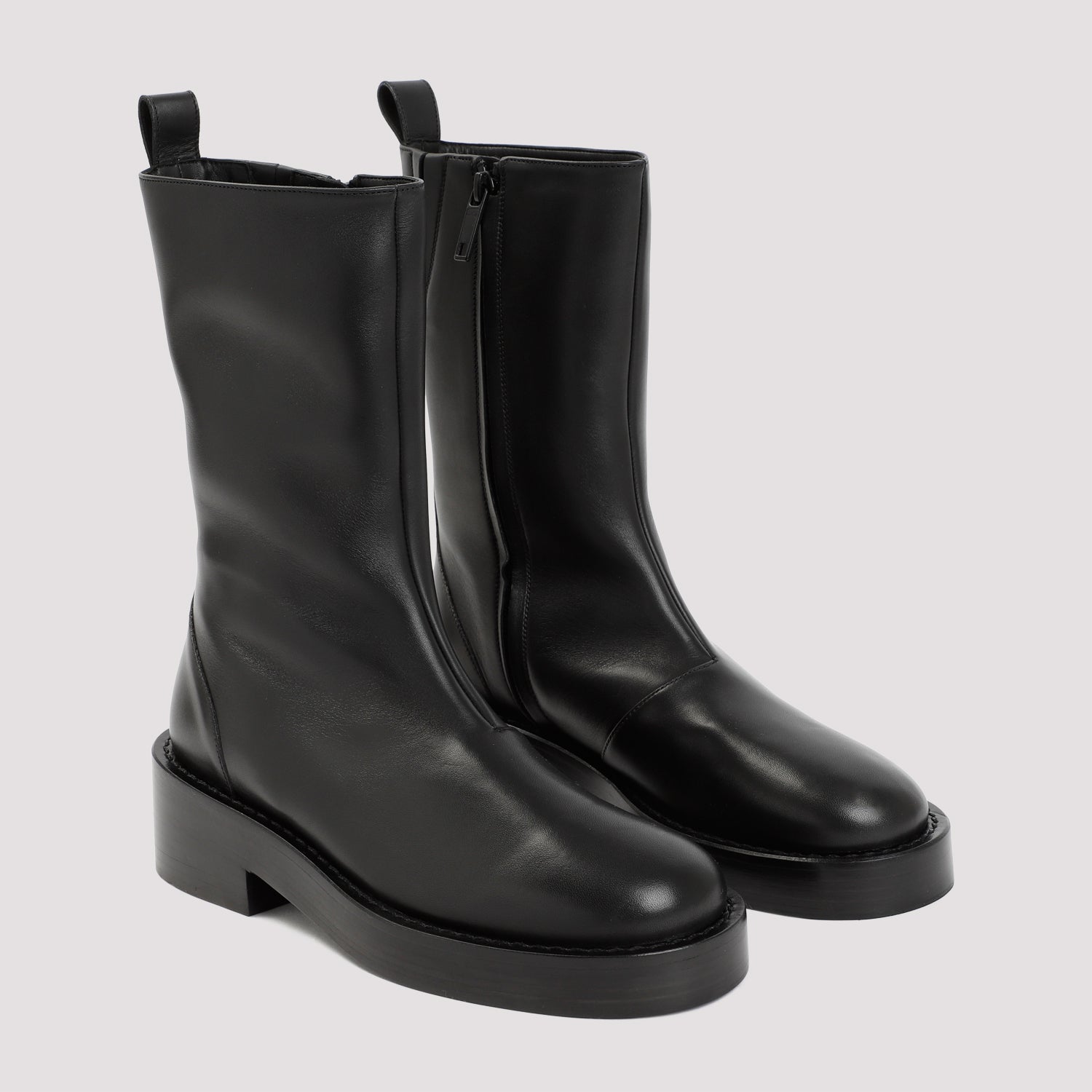 COURREGÈS Zipped Mini Ankle Boots