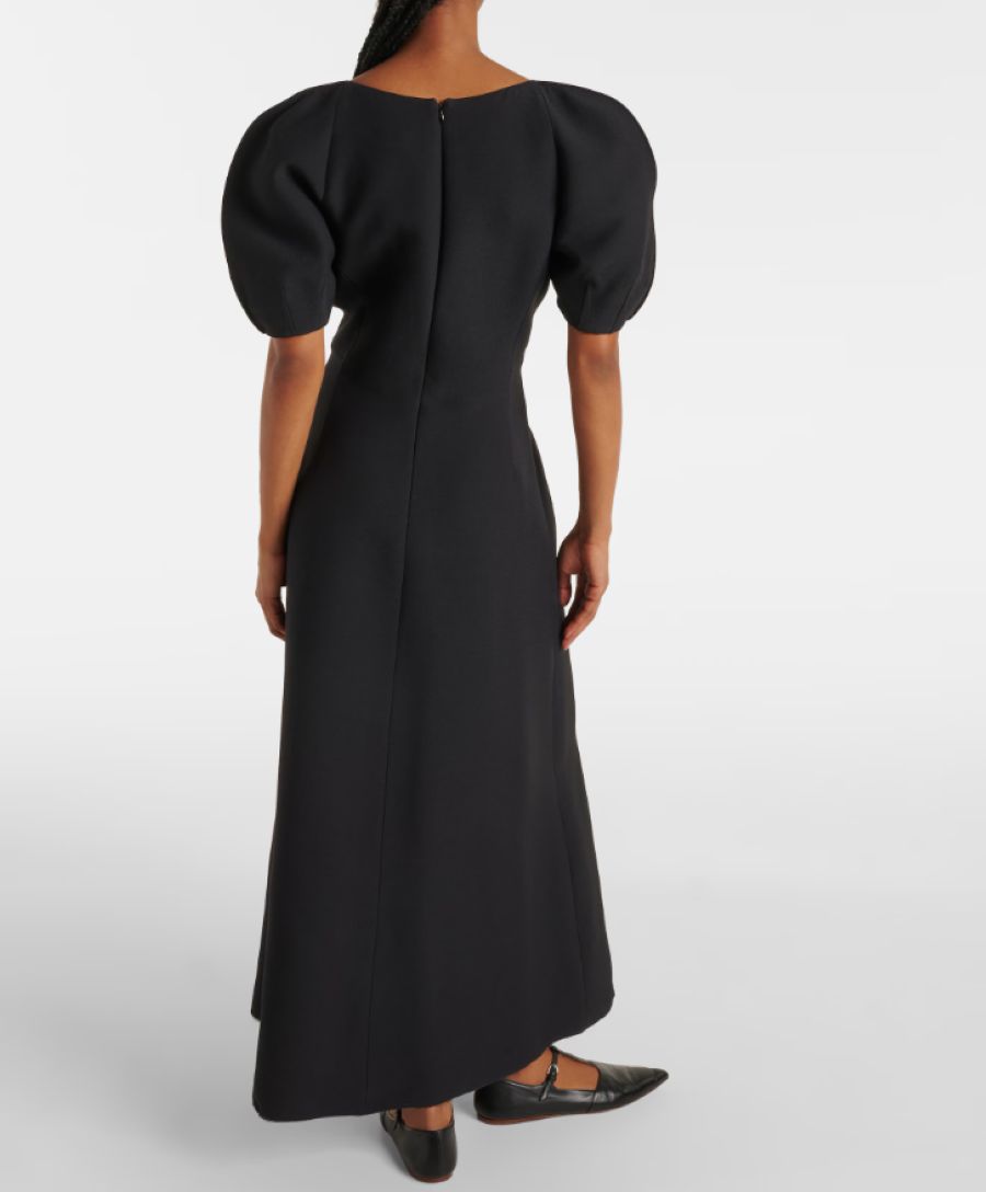 GABRIELA HEARST Elegant Wool-Silk Blend Mini Dress