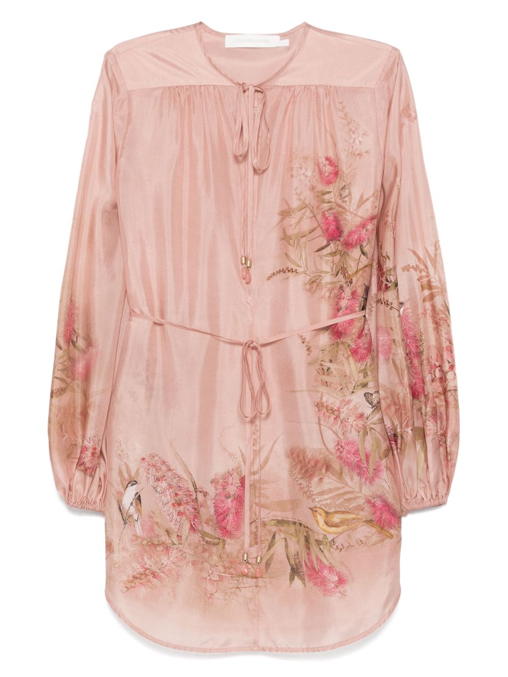 ZIMMERMANN Satin Cascadian Blouse