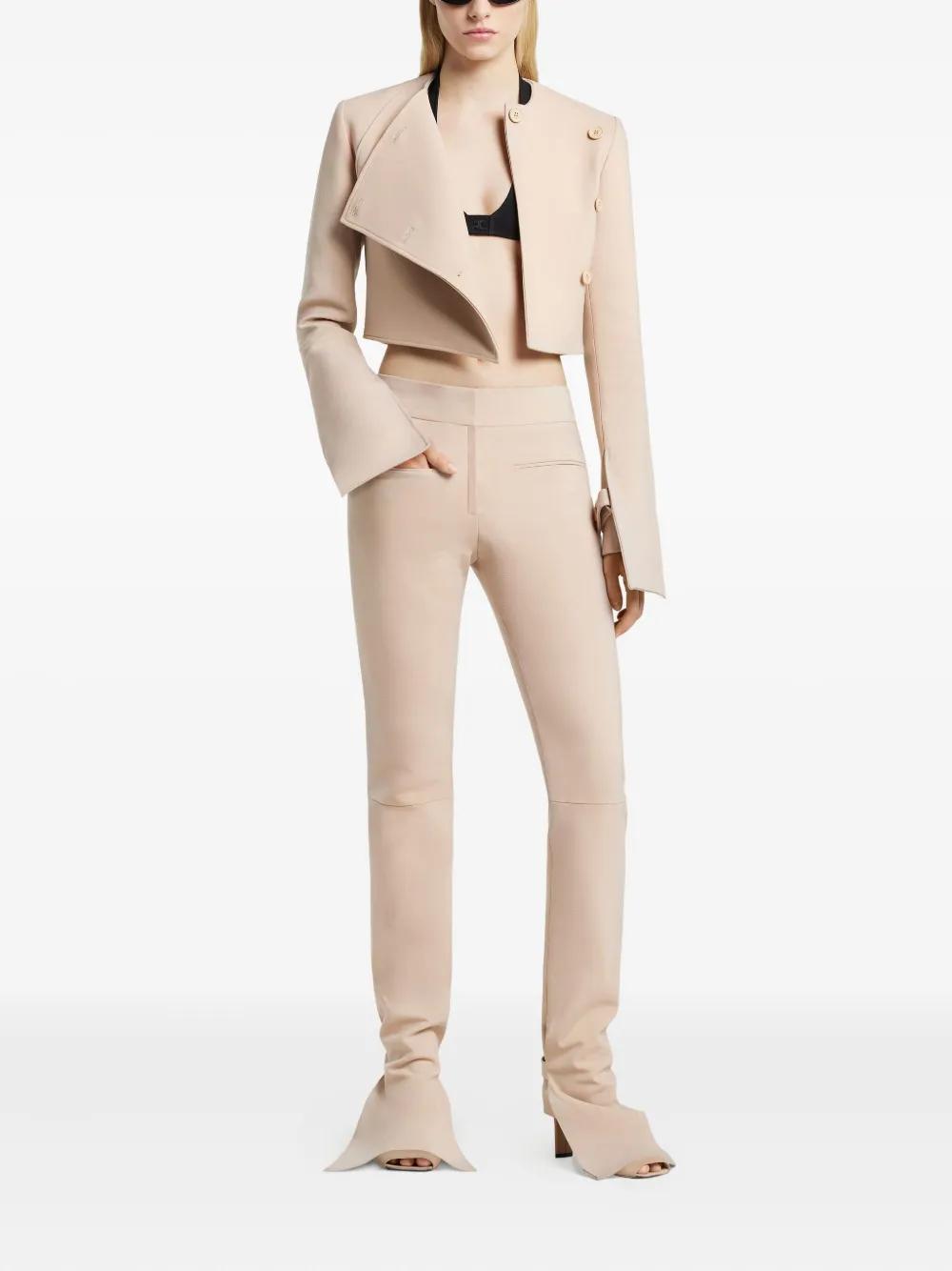 COURREGÈS Asymmetrical Button Mini Jacket
