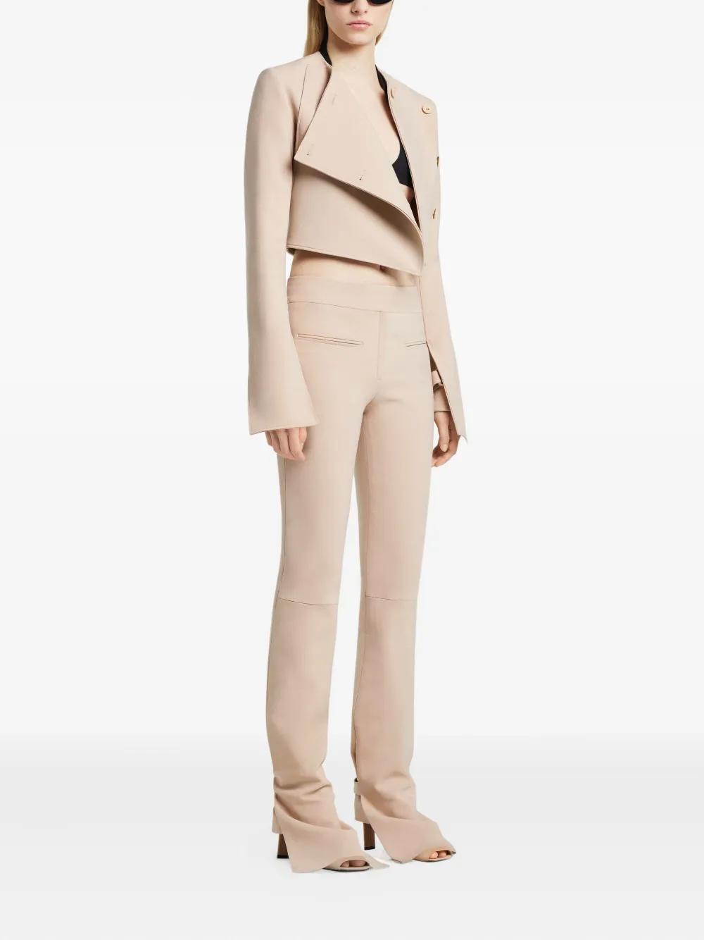 COURREGÈS Asymmetrical Button Mini Jacket