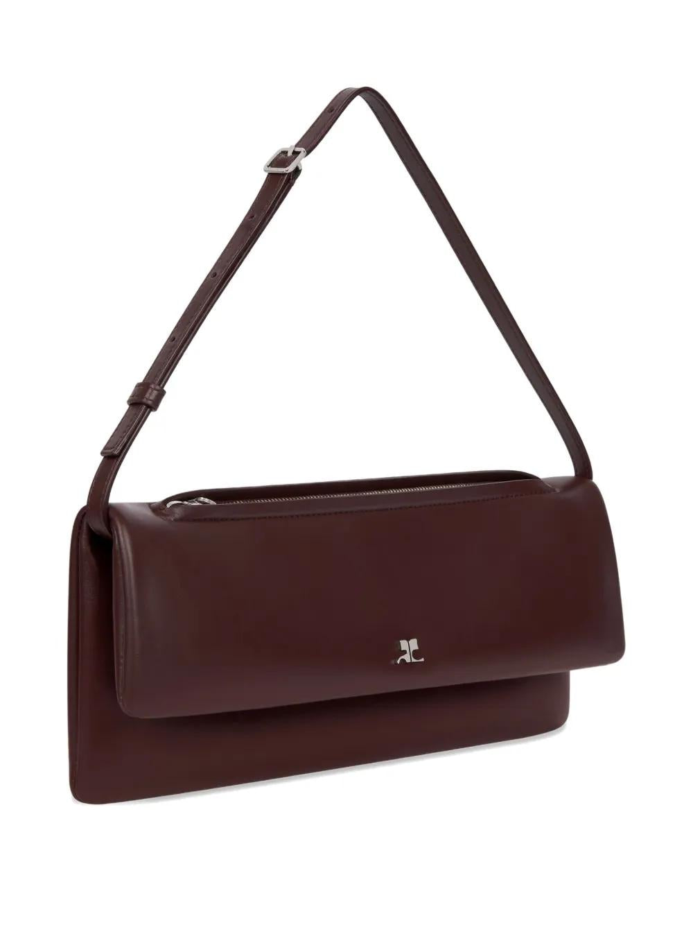 COURREGÈS Mini Flap Clutch Handbag
