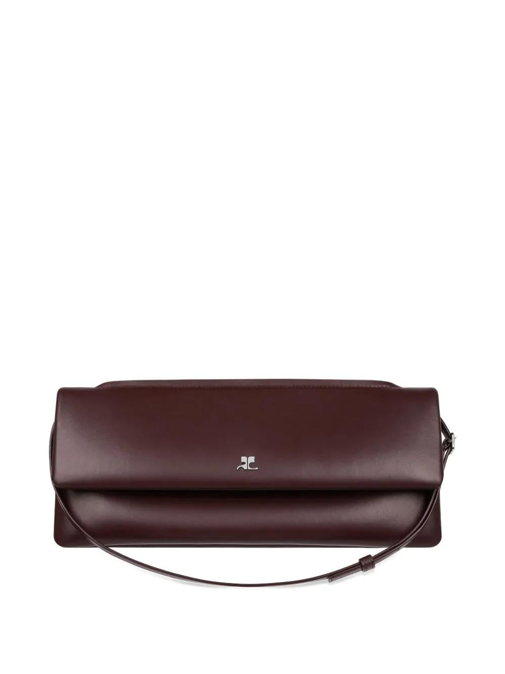 COURREGÈS Mini Flap Clutch Handbag