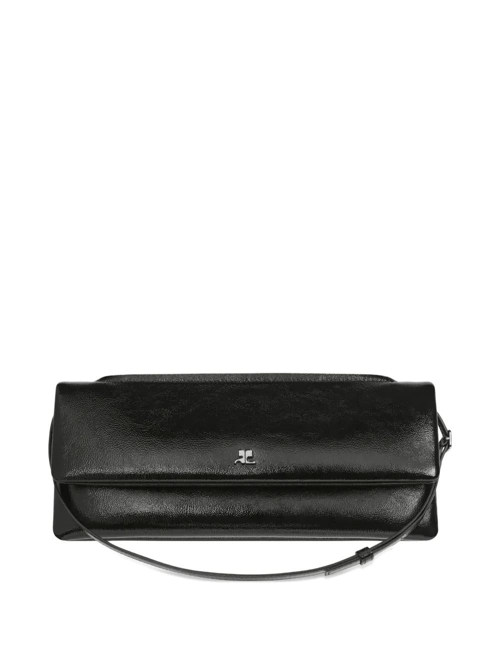 COURREGÈS Mini Leather Shoulder Handbag