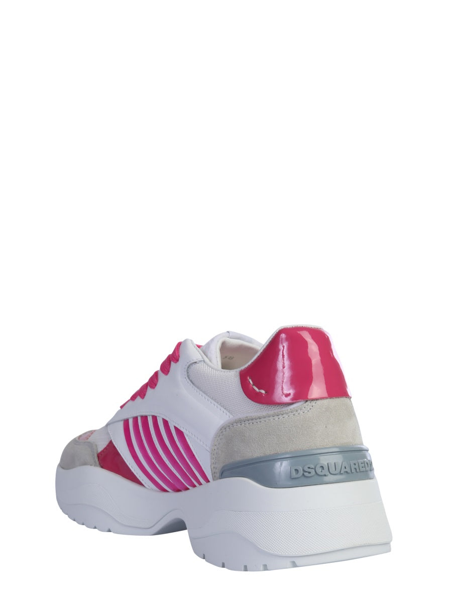 DSQUARED D24 Women's Flat Sneaker - Comfortable and Stylish