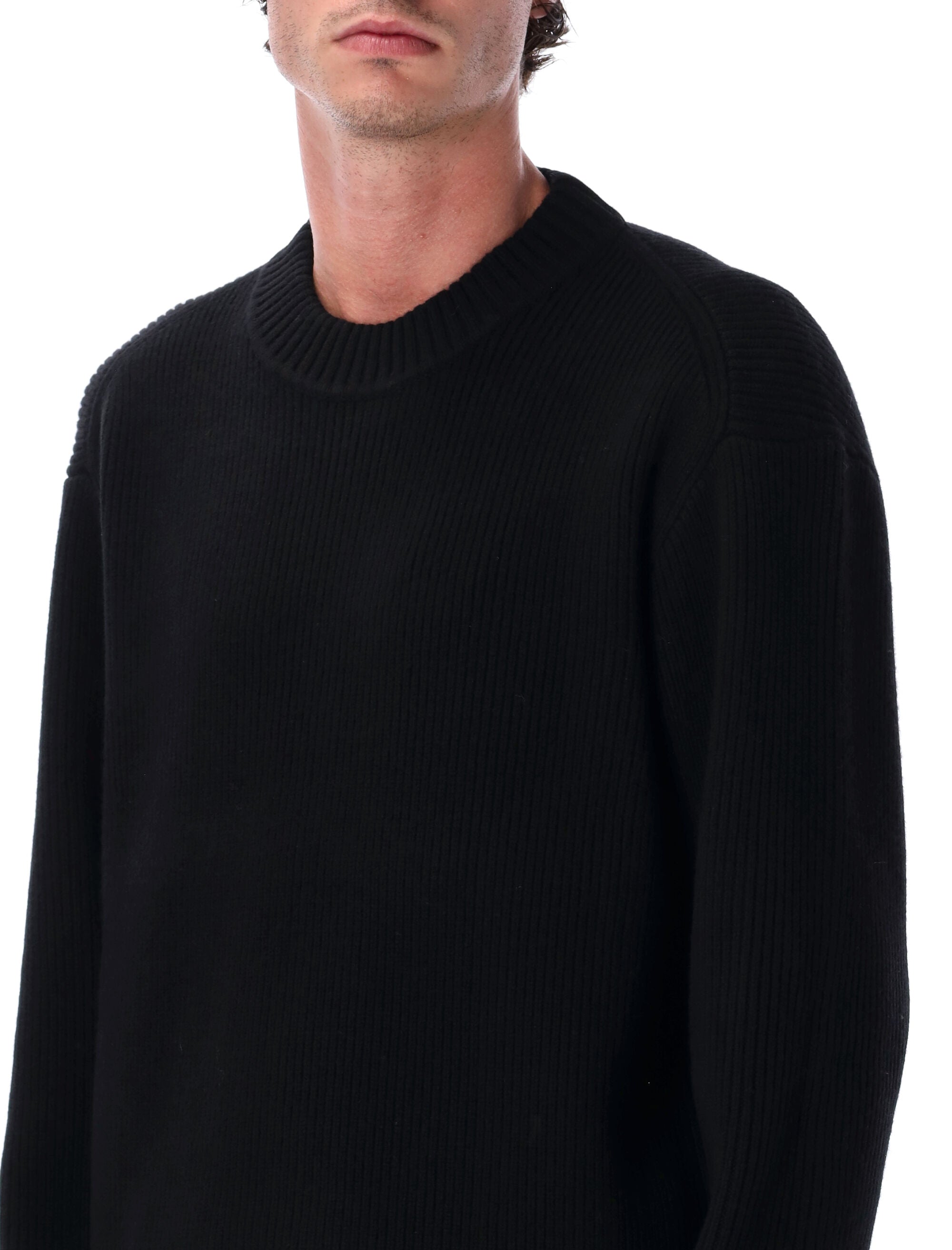 BERNER KÜHL Men's Wool Naval Crew Sweater - Regular Fit