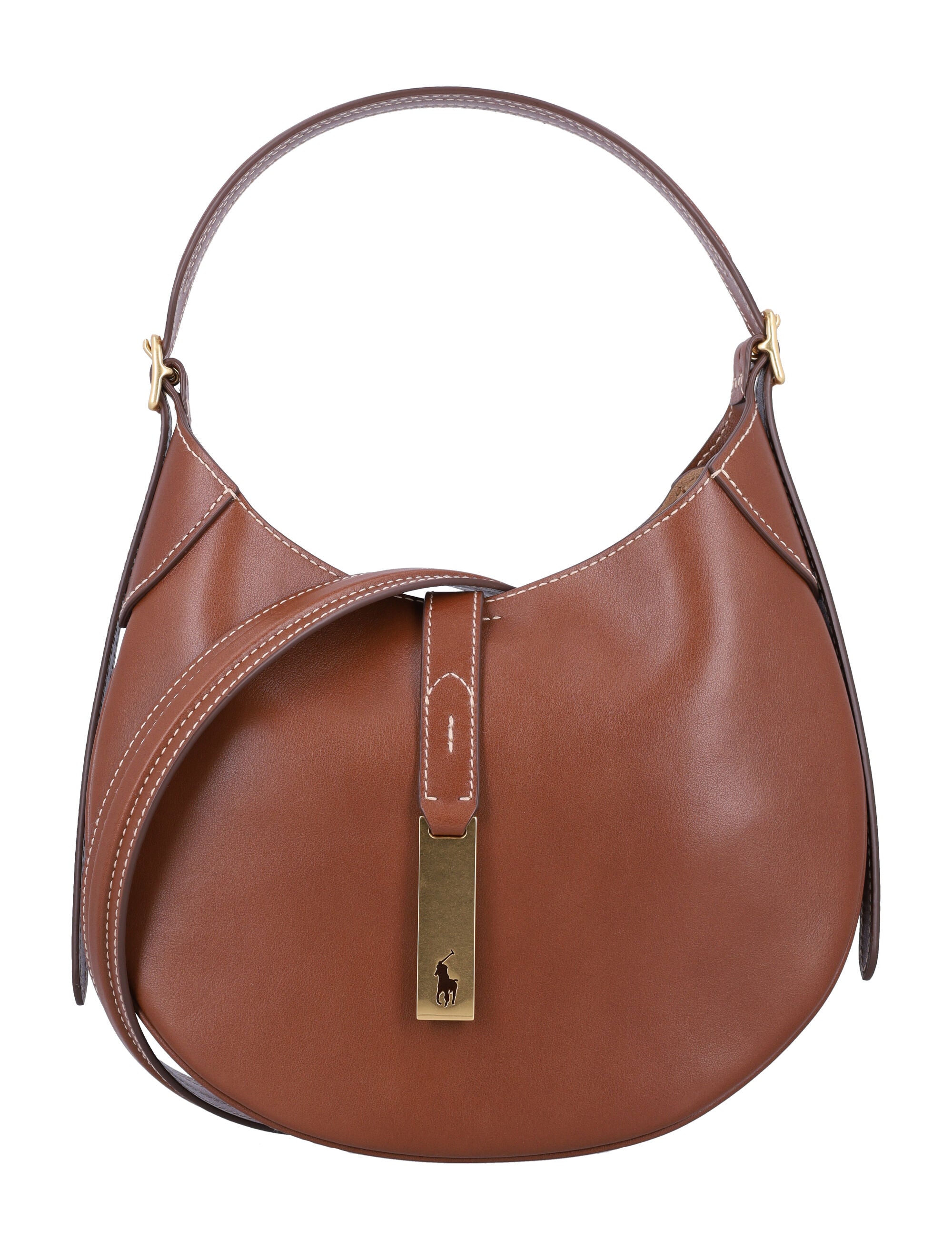 POLO RALPH LAUREN Mini Leather Shoulder Handbag