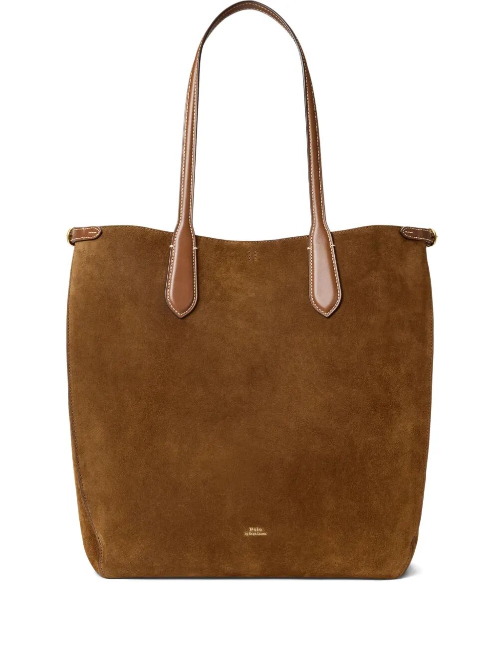 POLO RALPH LAUREN Large Suede Tote Handbag