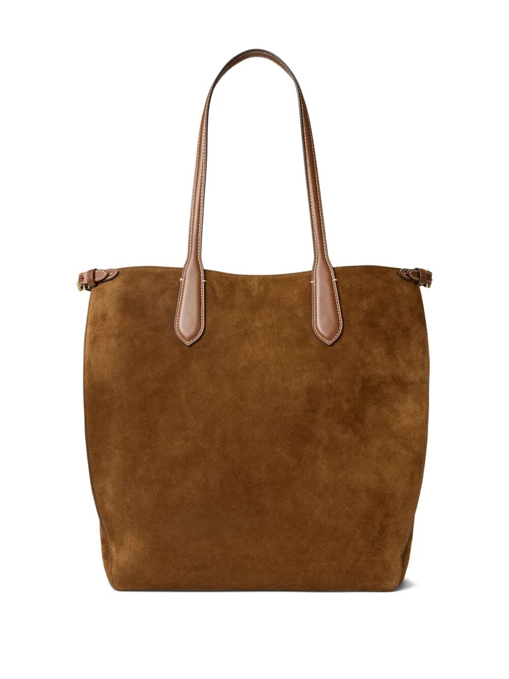 POLO RALPH LAUREN Large Suede Tote Handbag