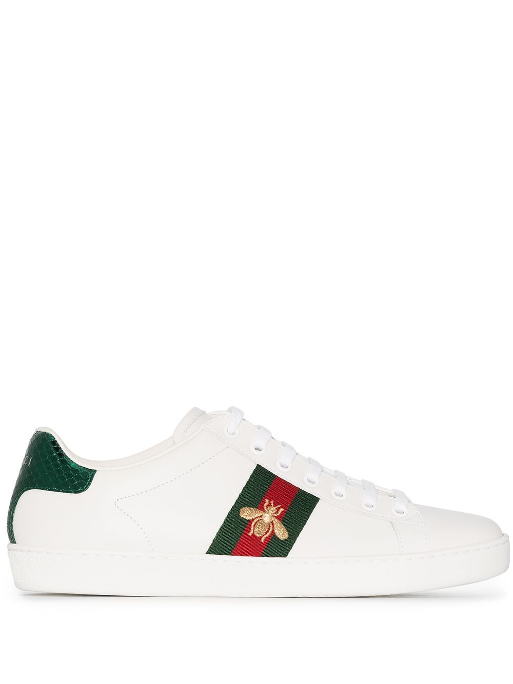 GUCCI Women's Premium Leather Lace-Up Sneakers - Fit Large - FW25