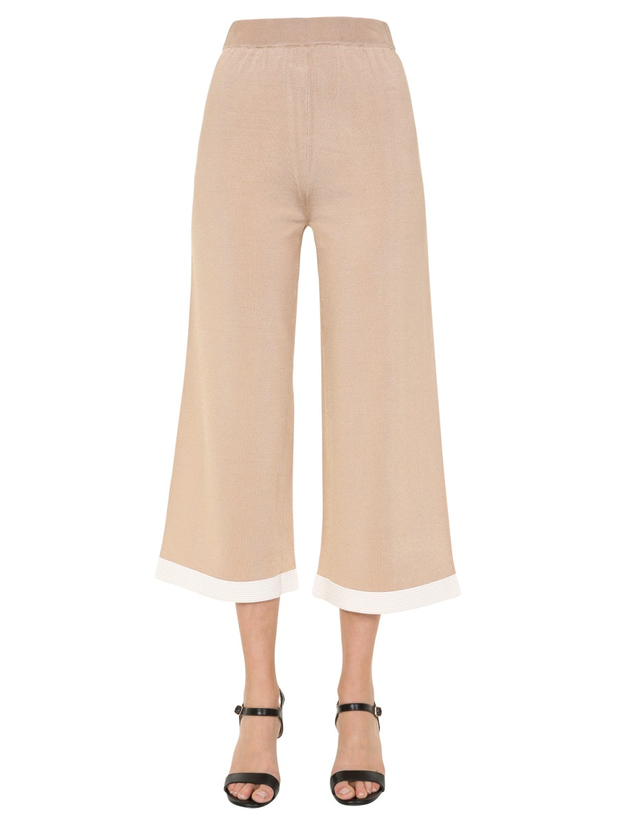 BOUTIQUE MOSCHINO Chic Cropped Trousers