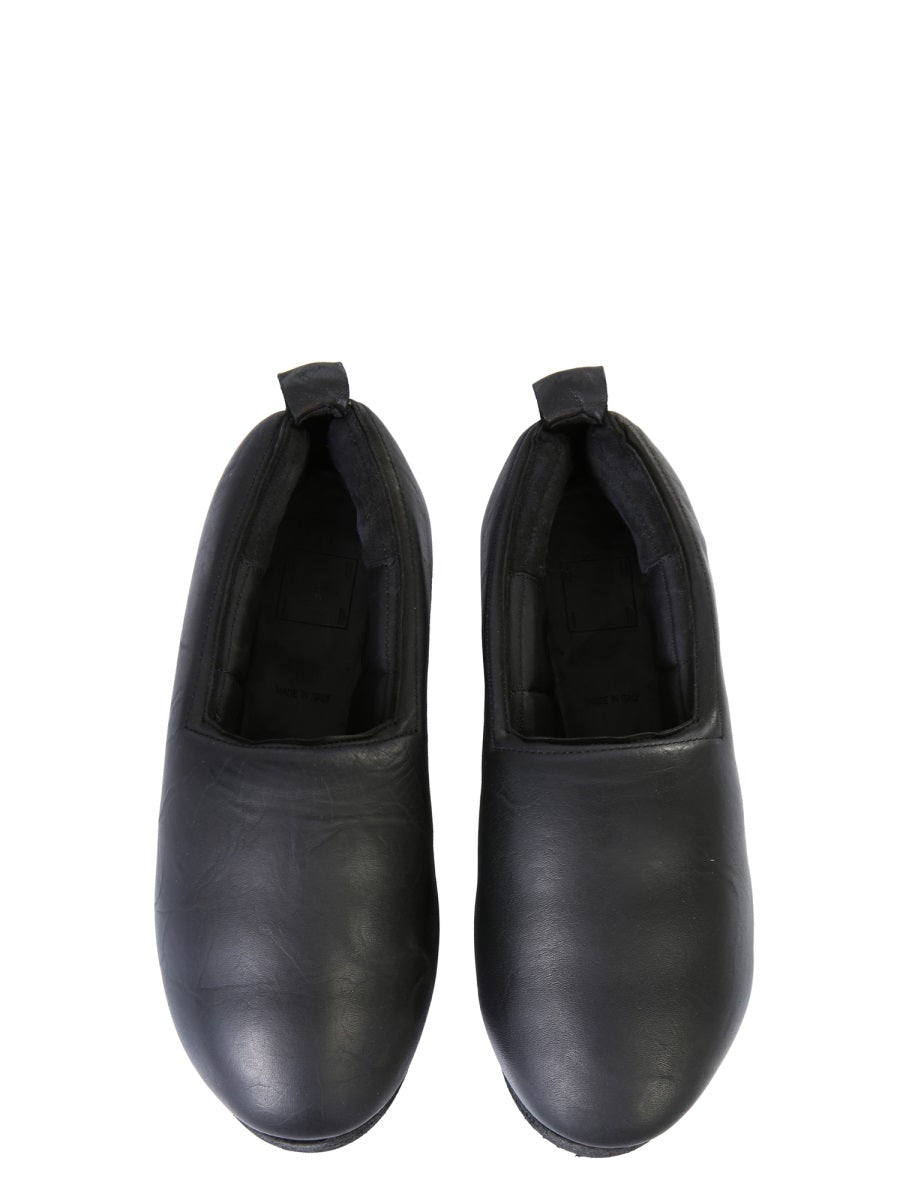 GUIDI Unisex Slip-On Sneaker with 2 cm Rubber Sole
