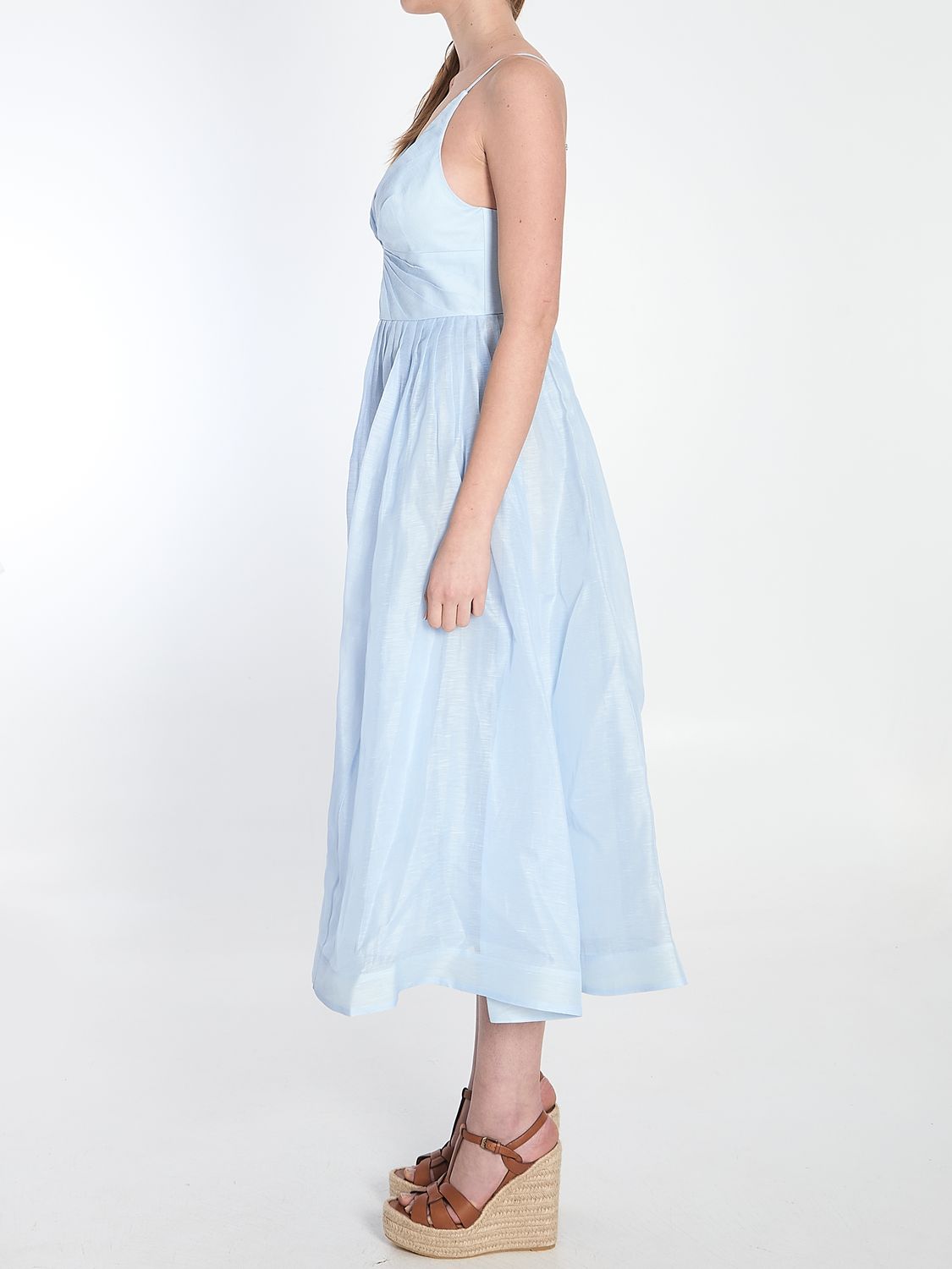 ZIMMERMANN Illuminate Midi Dress - Slim Fit Size 1