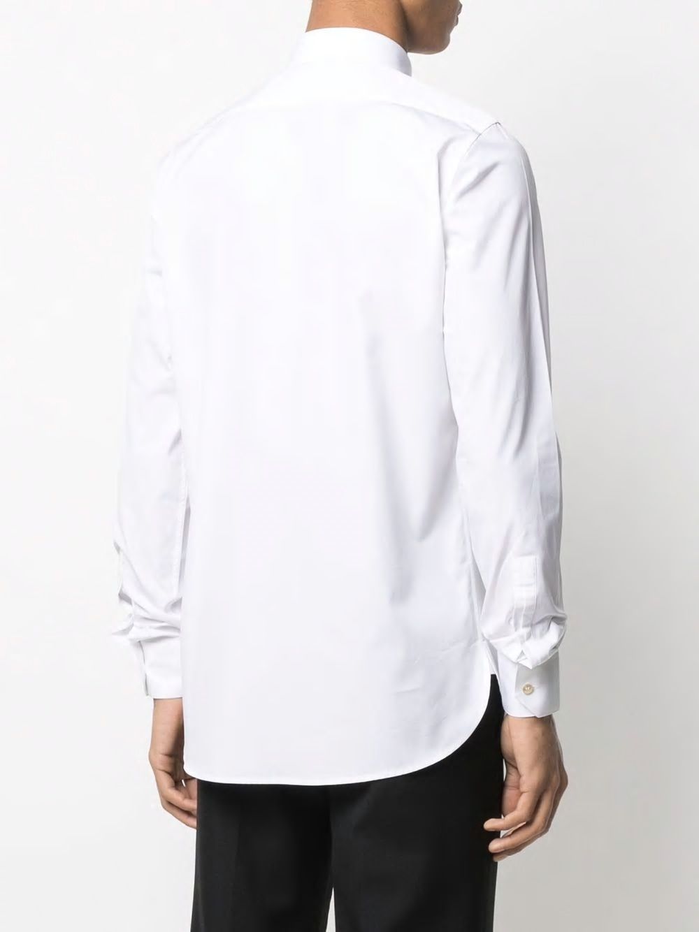 SAINT LAURENT Skinny Fit Cotton Poplin Shirt for Men