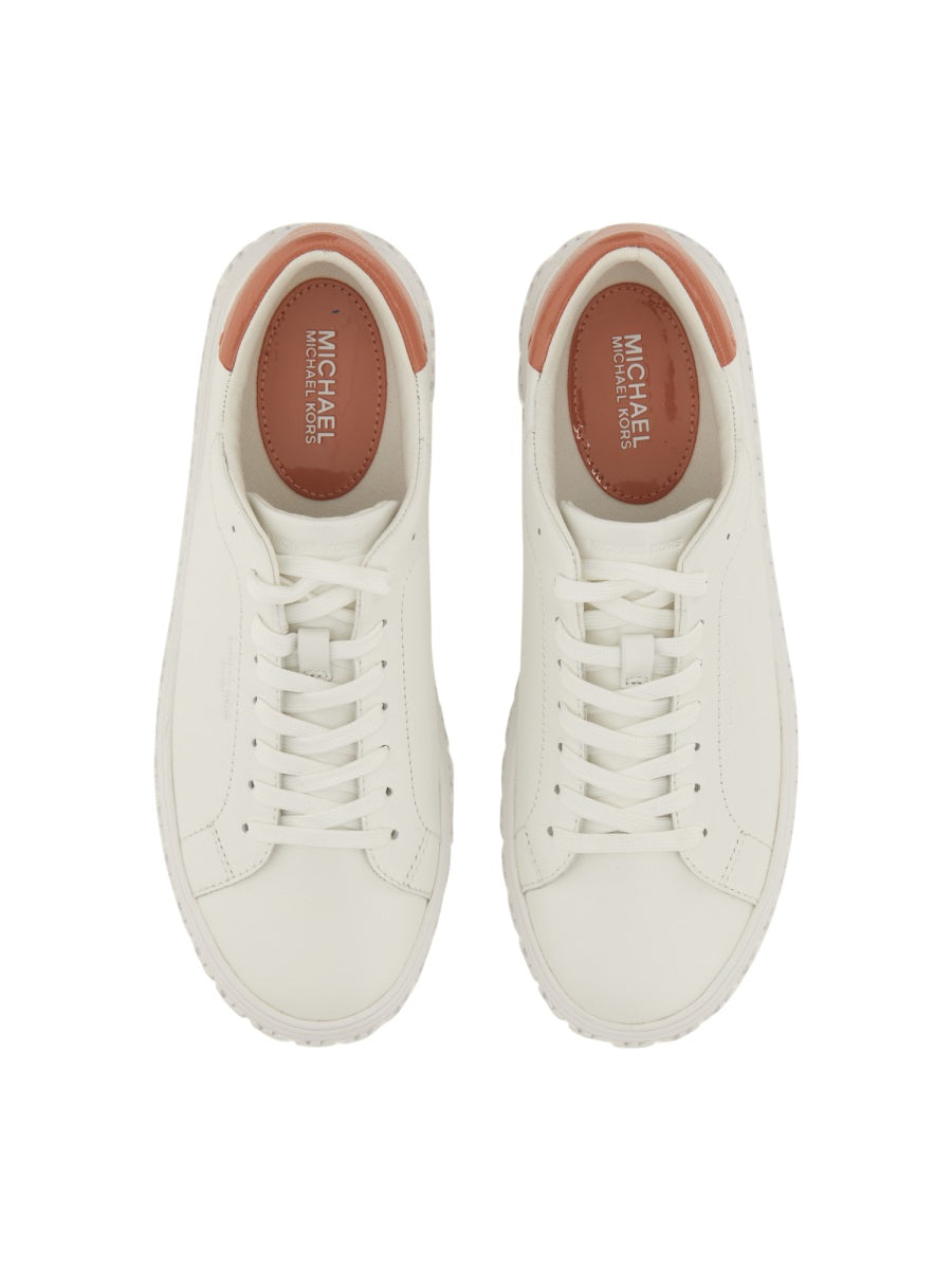 MICHAEL MICHAEL KORS Leather Sneakers for Women - SS24 Collection