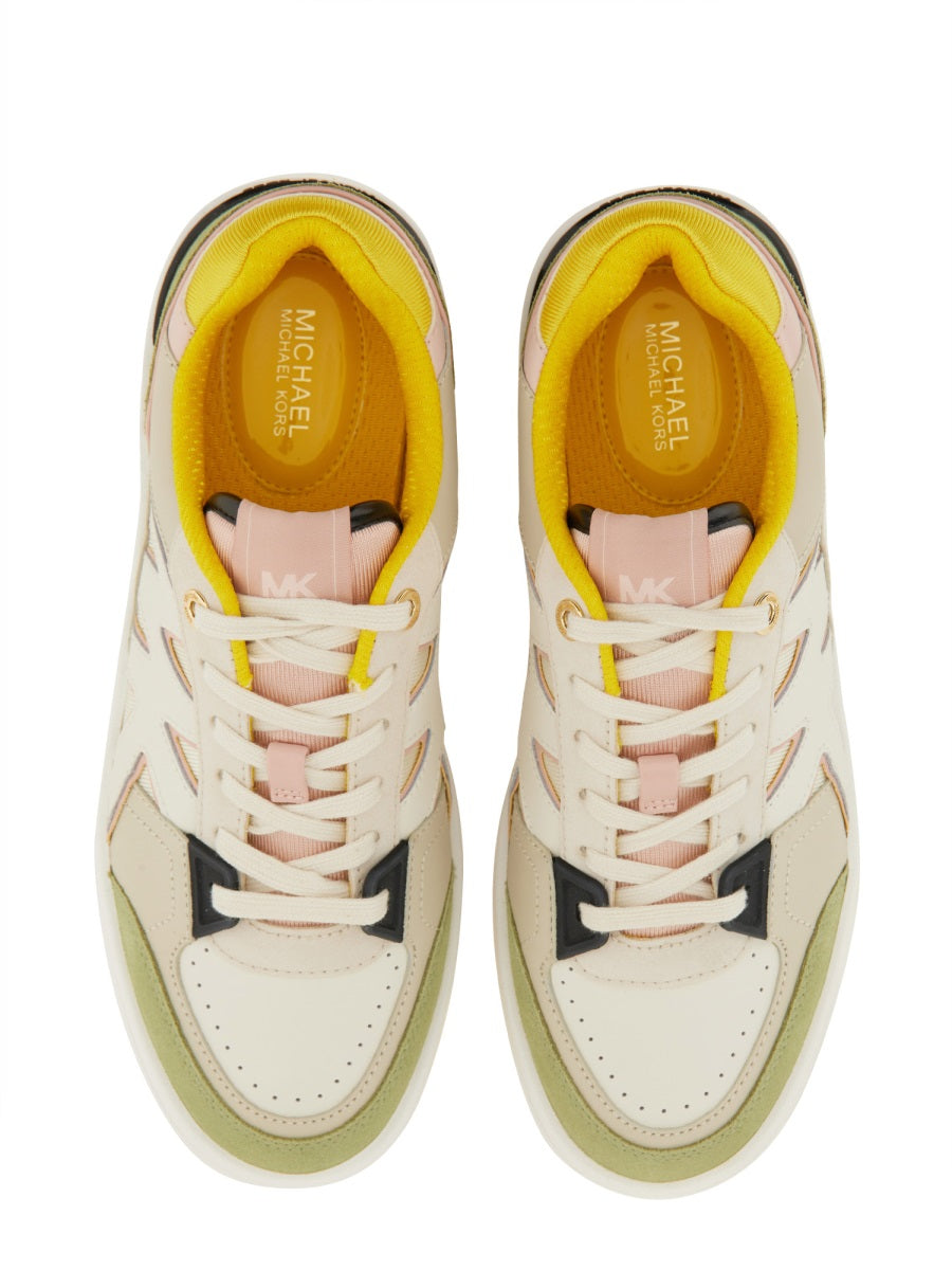 MICHAEL MICHAEL KORS Leather Sneakers for Women - Fall/Winter 2024 Collection