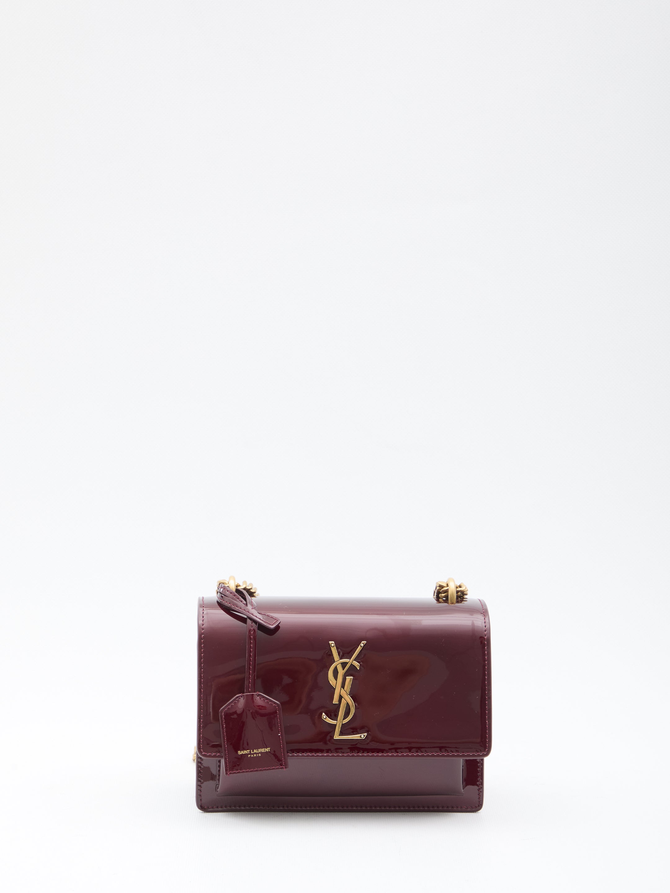 SAINT LAURENT Mini Sunset Cross-Body Handbag